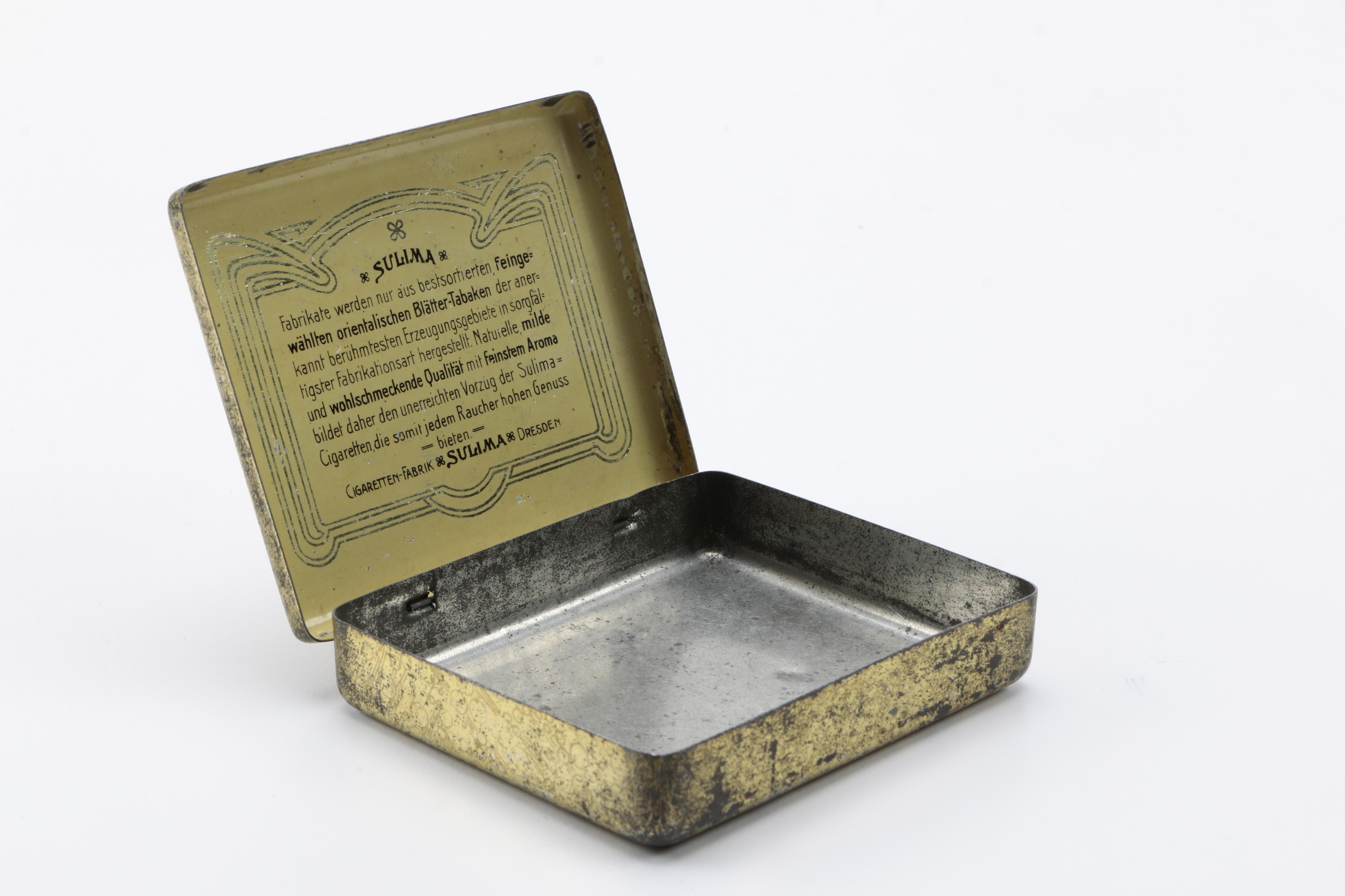 Sulima Cigarette Tin