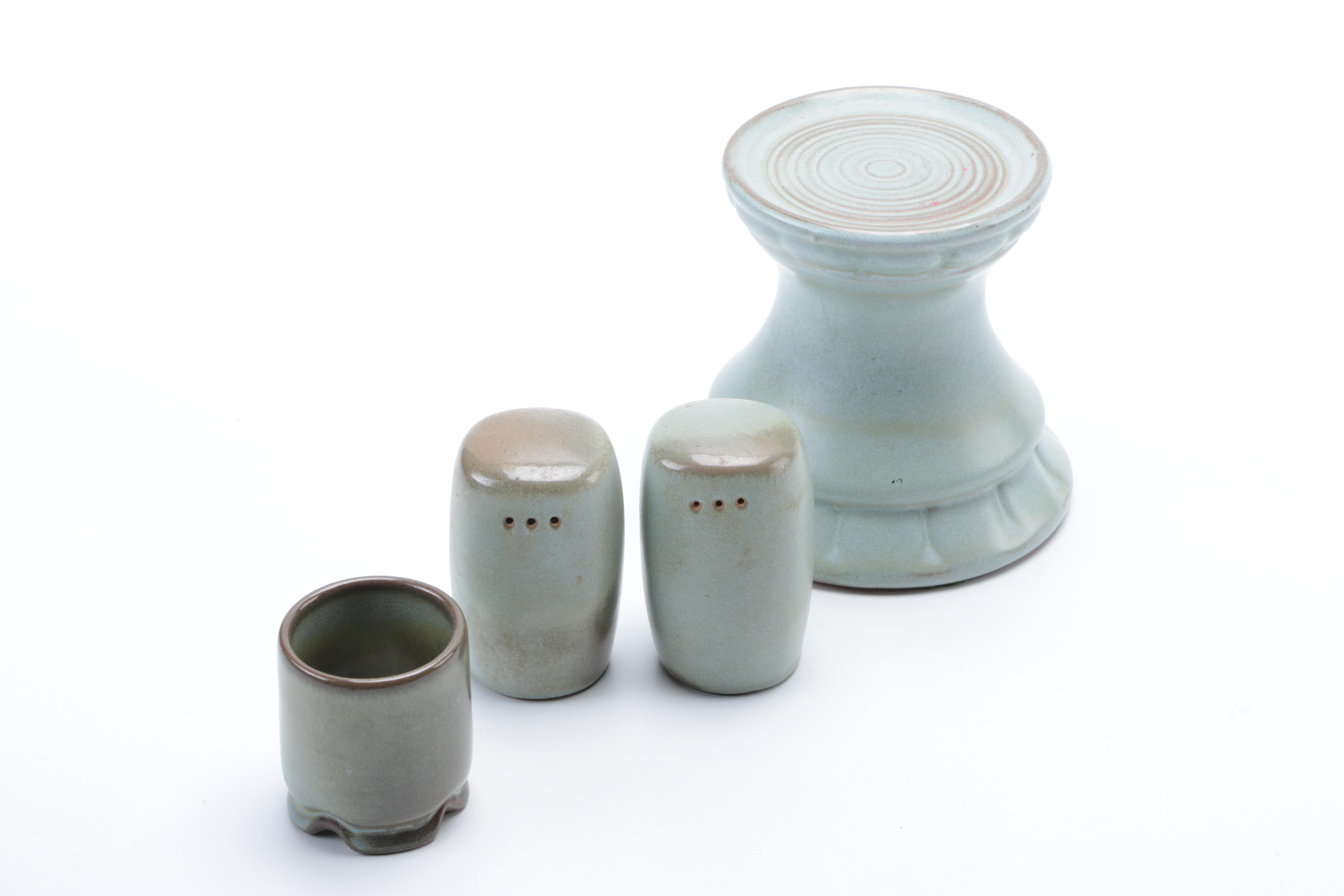 Frankoma "Plainsman Woodland Moss" Dinner Service