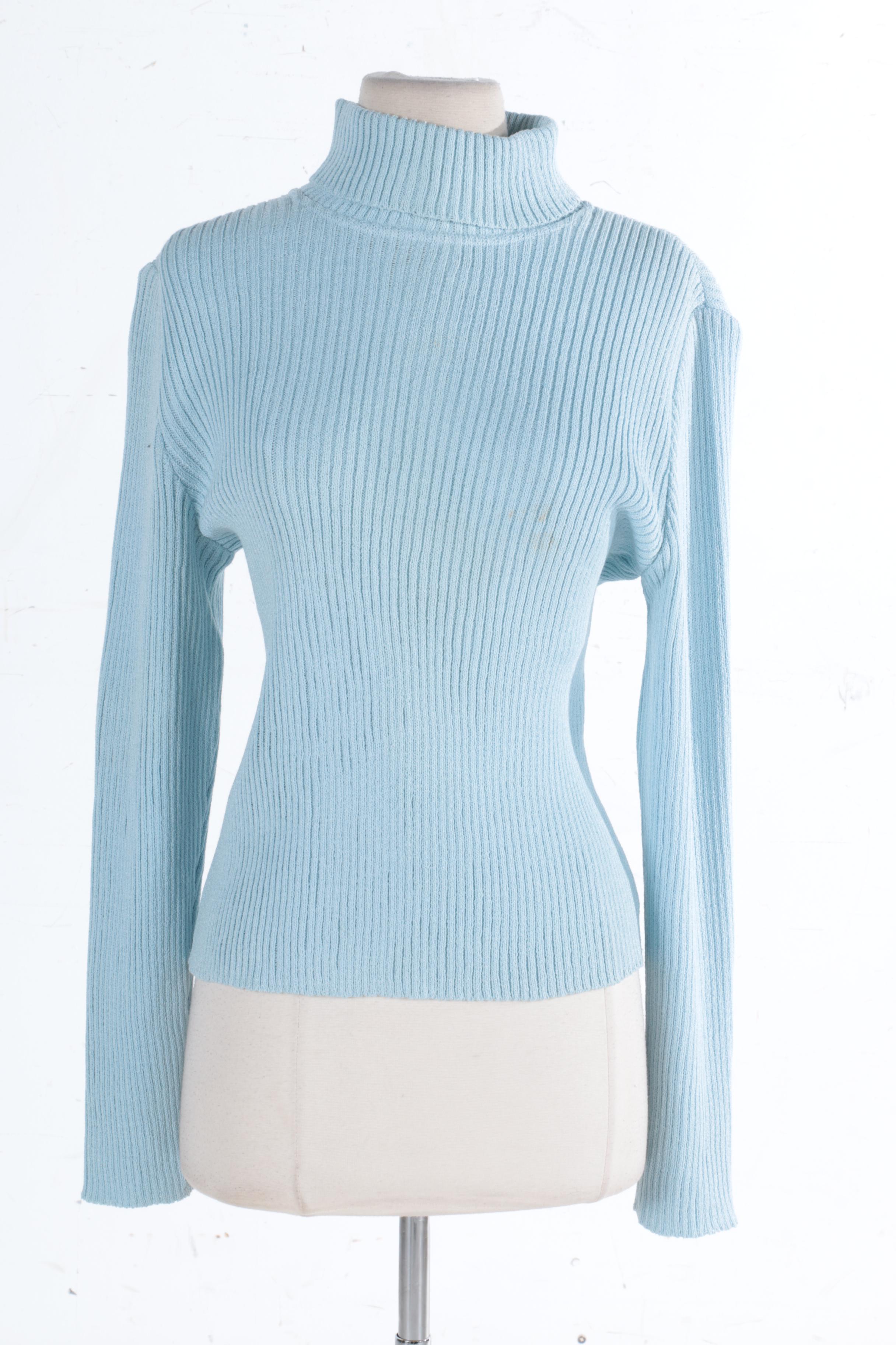 Women's Turtleneck and Mock Turtleneck Sweaters Including St. John