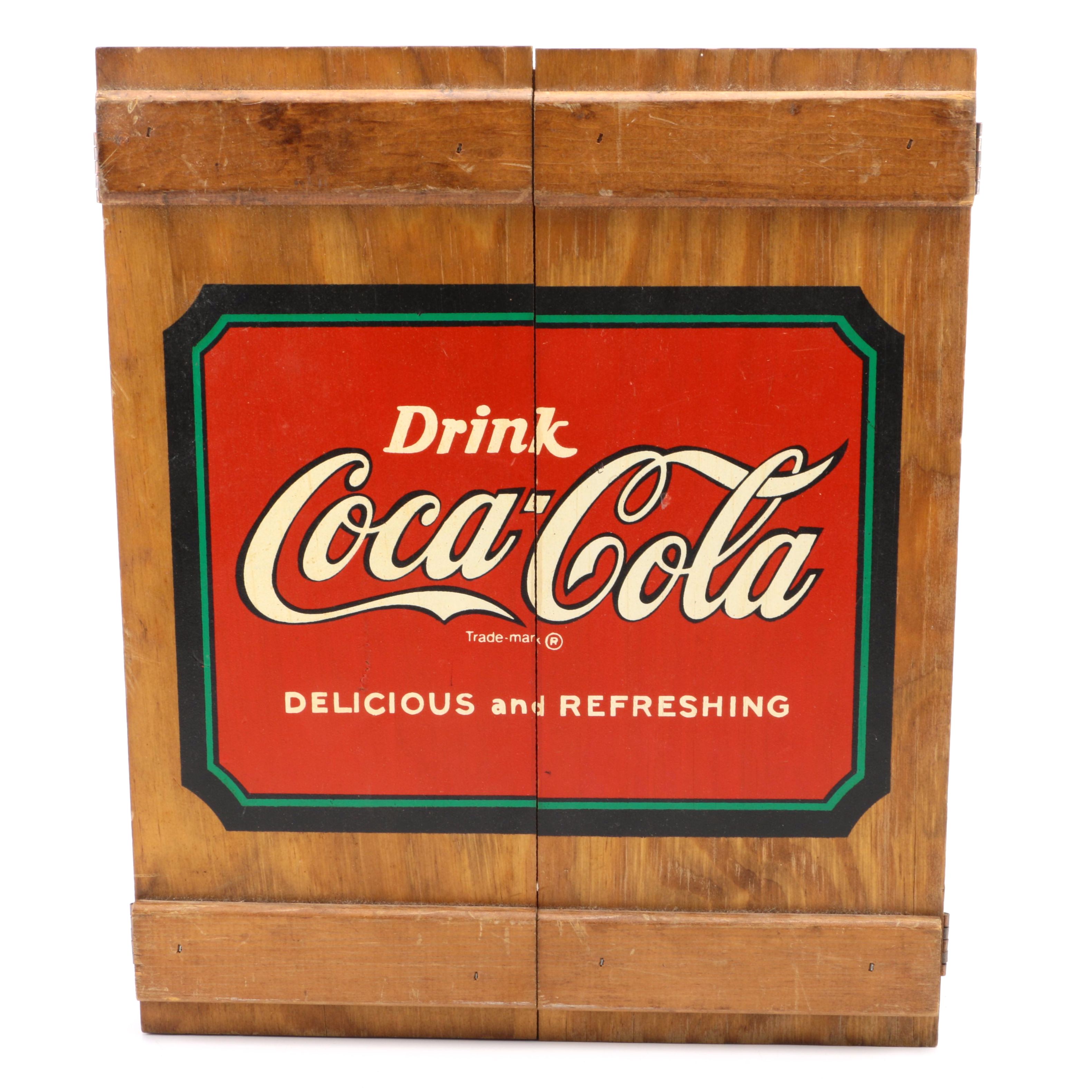 Coca-Cola Theme Trinket Cabinet