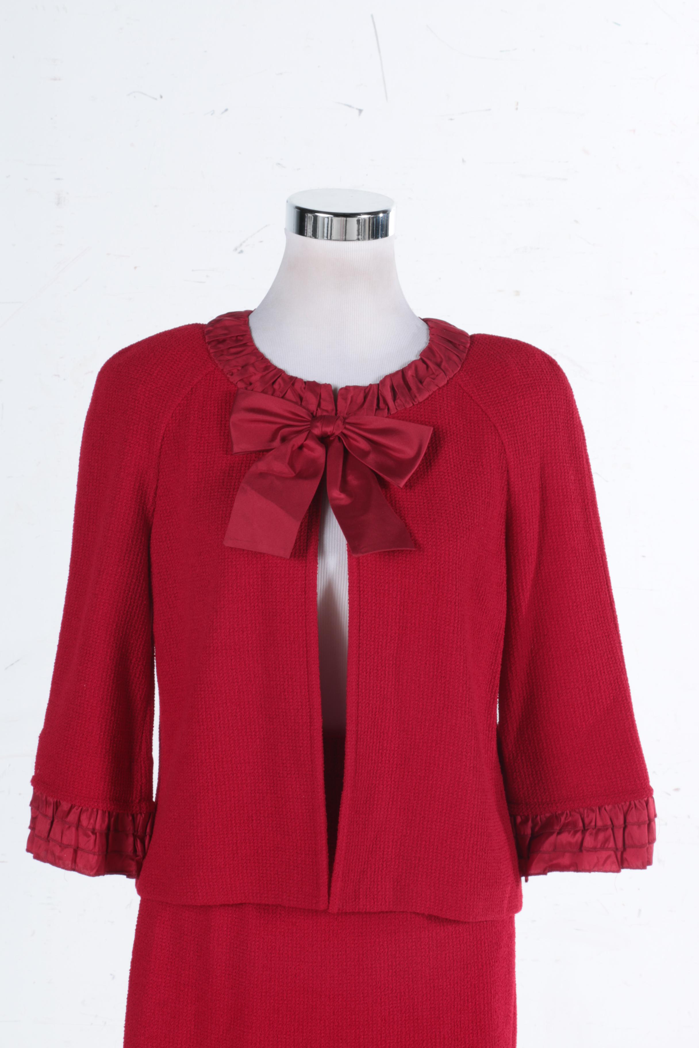 St. John Collection Skirt Suit