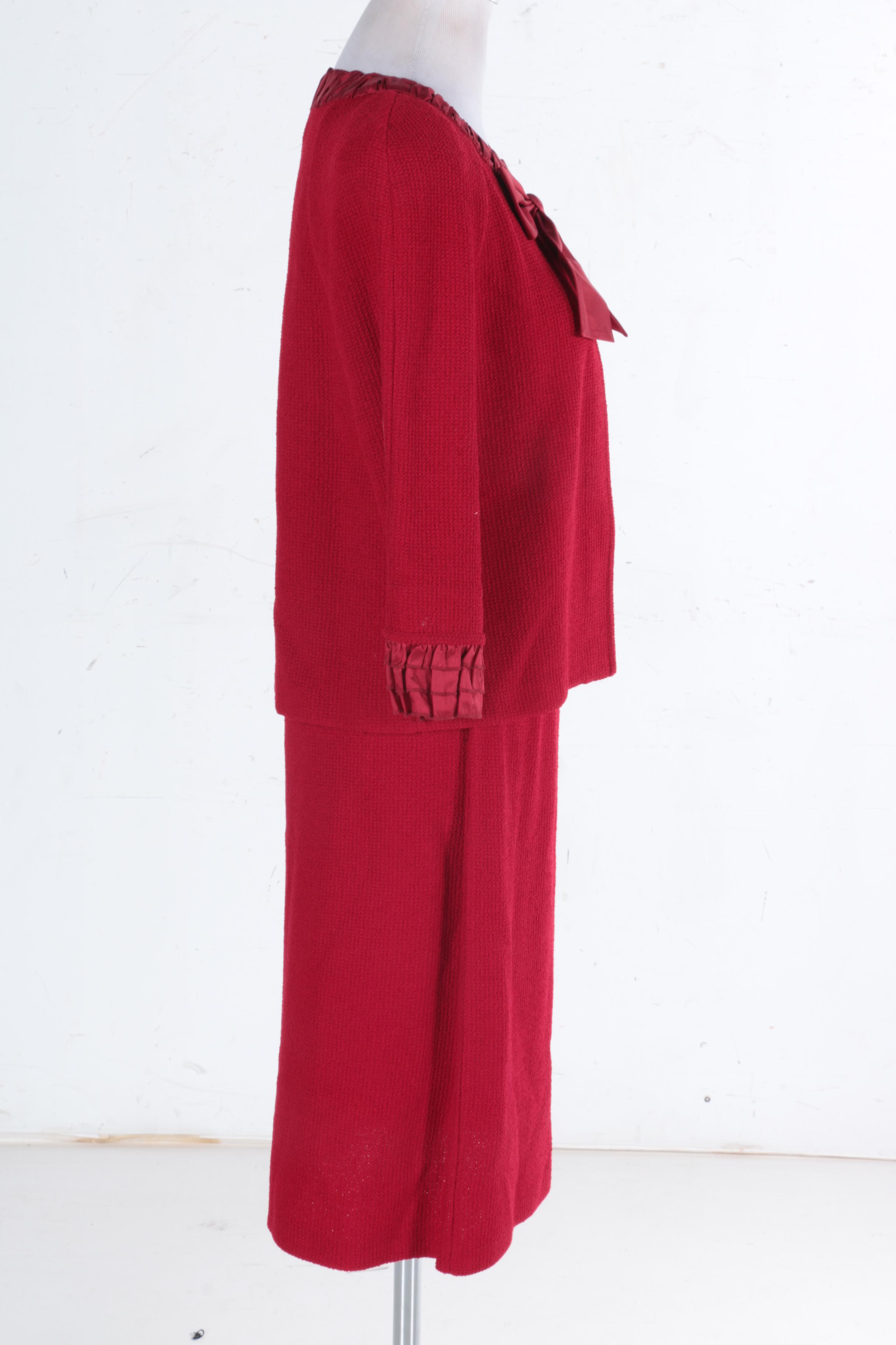 St. John Collection Skirt Suit