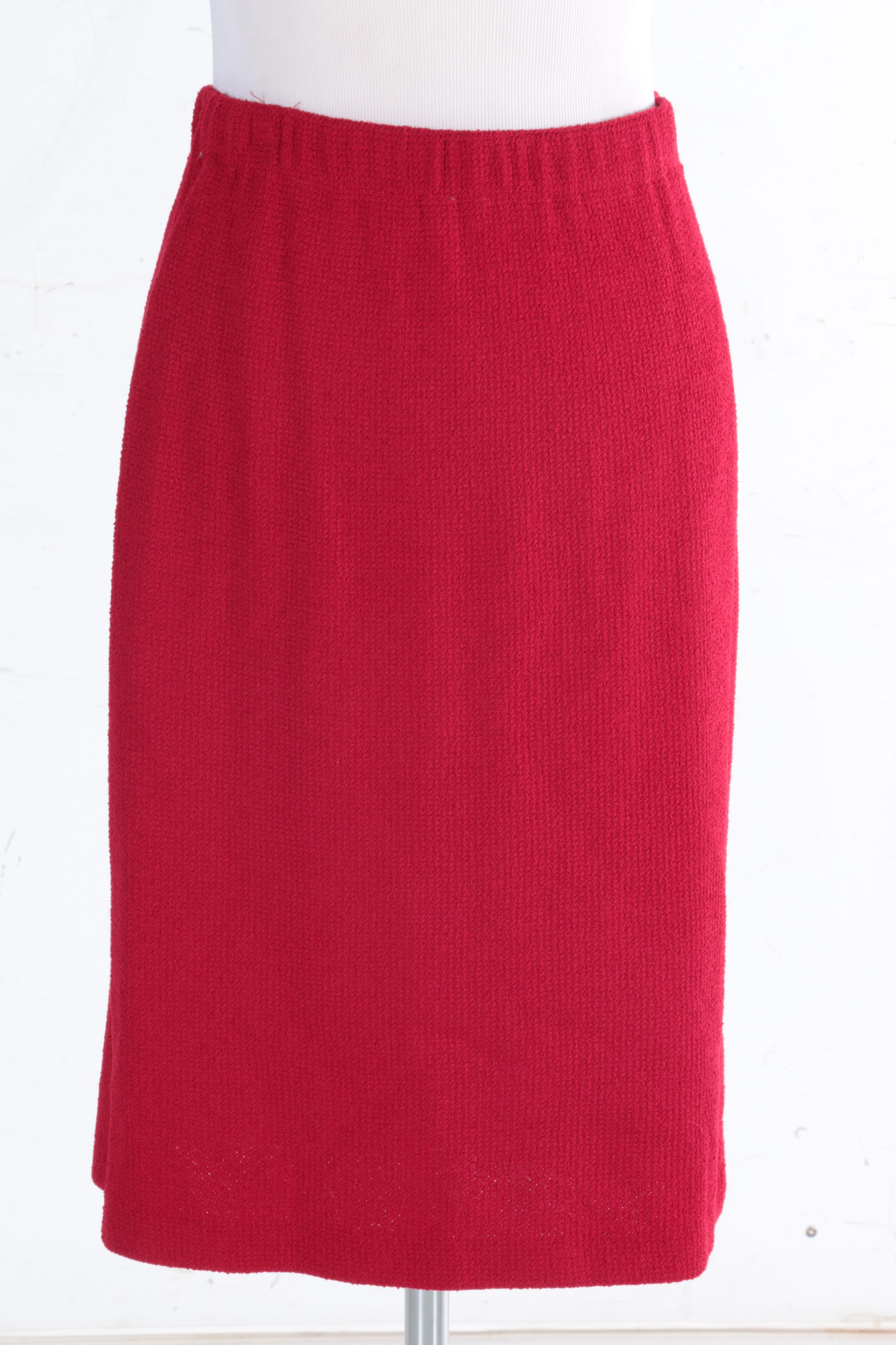 St. John Collection Skirt Suit