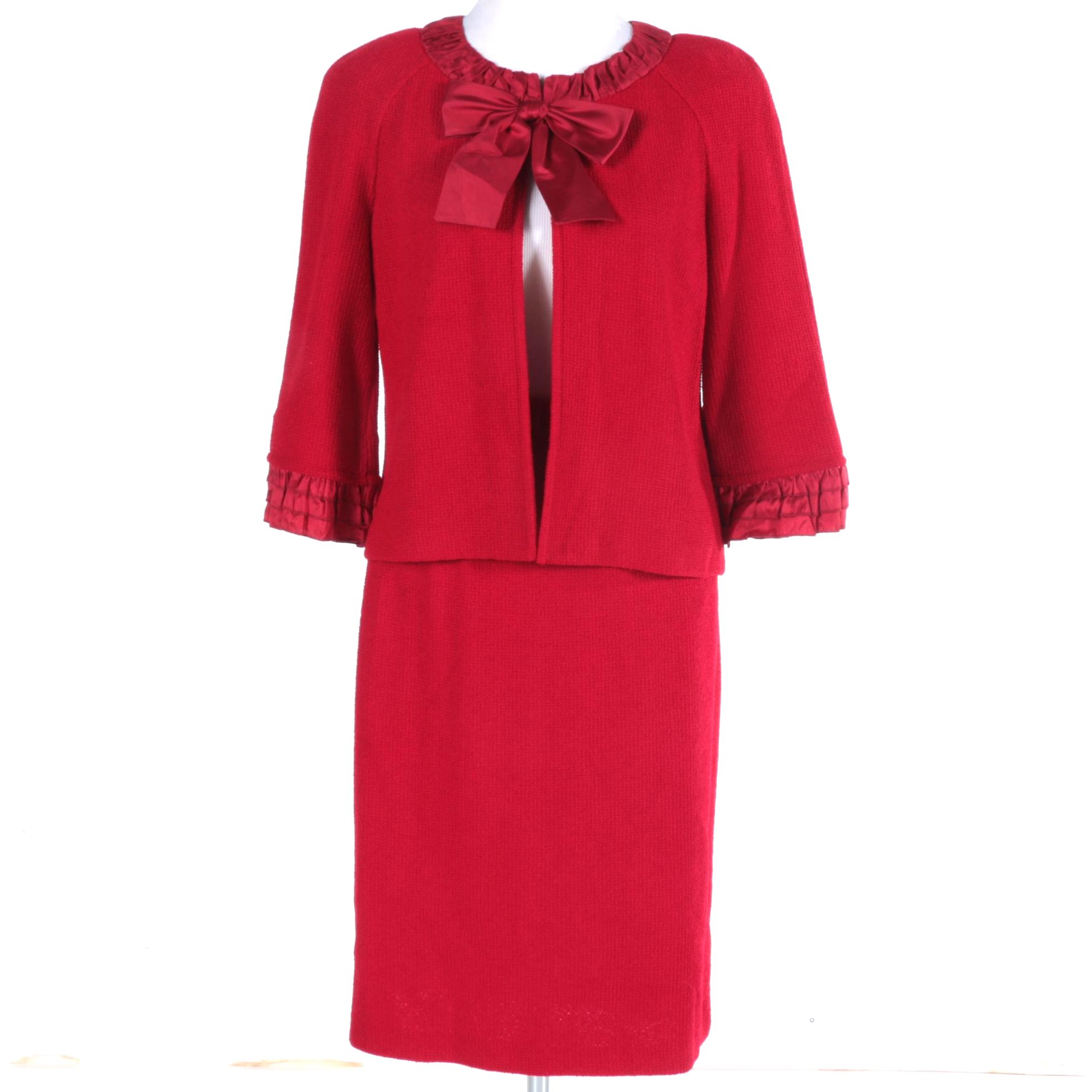 St. John Collection Skirt Suit