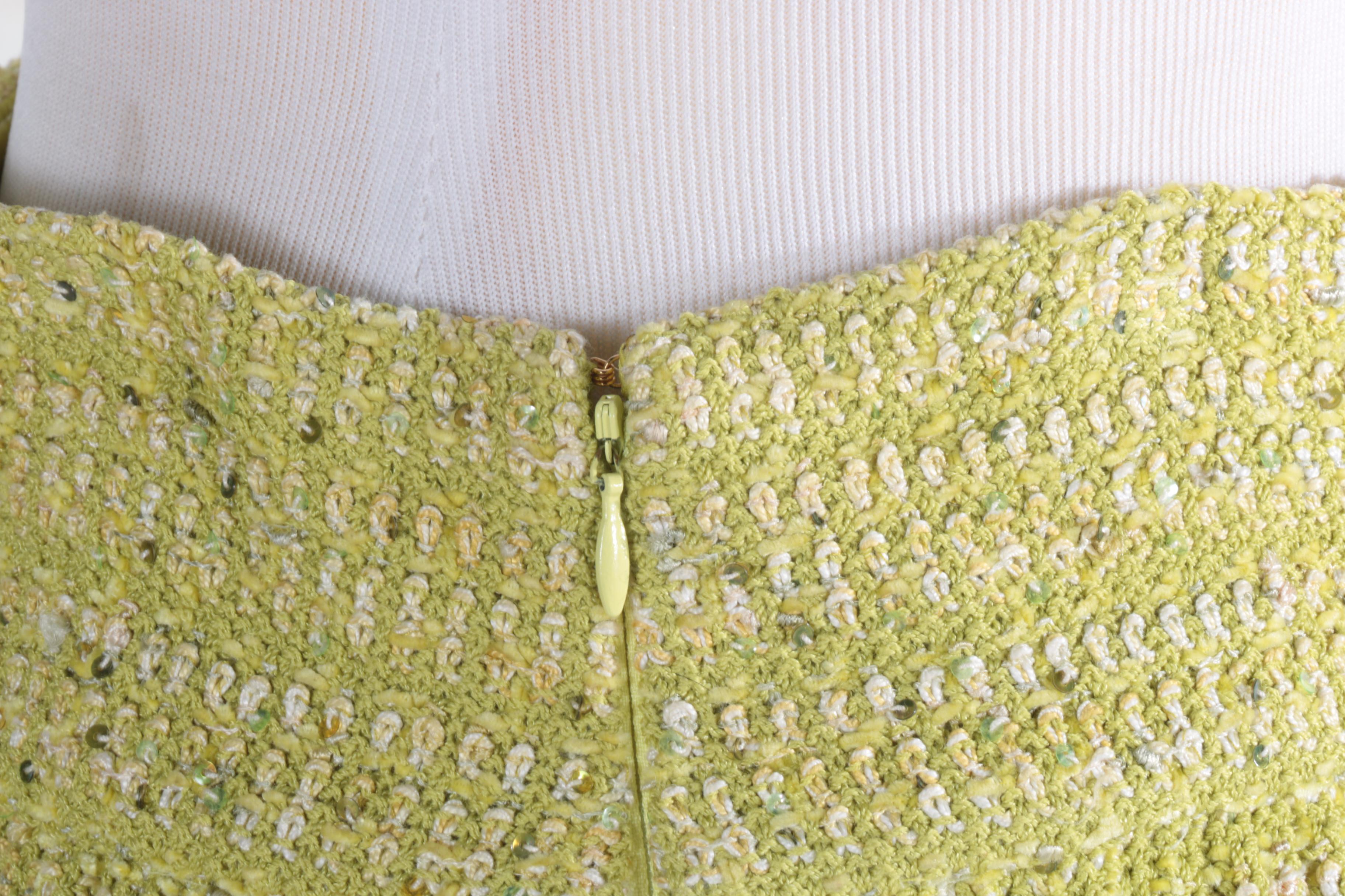 St. John Couture Tweed Skirt