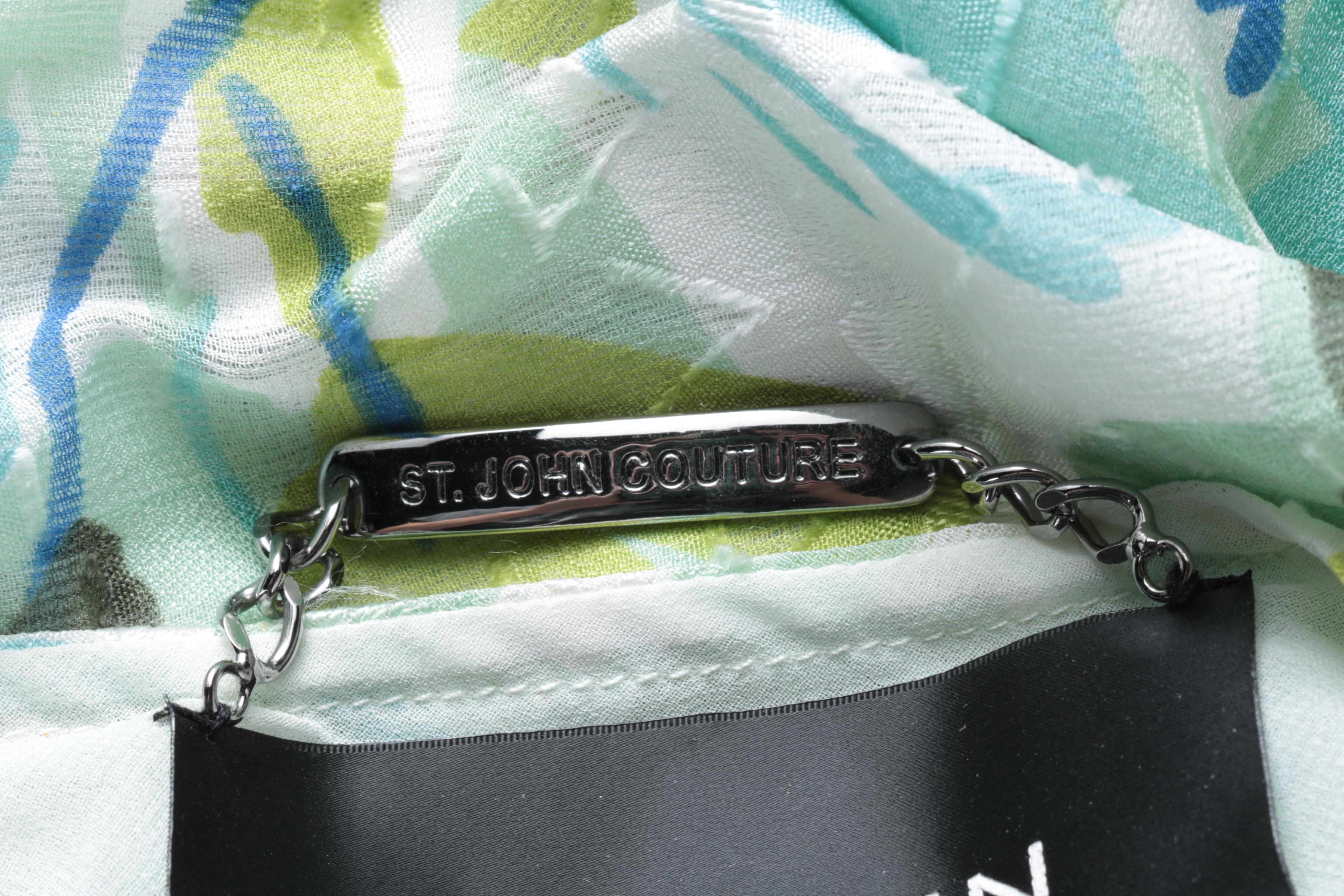 St. John Couture Top and Jacket