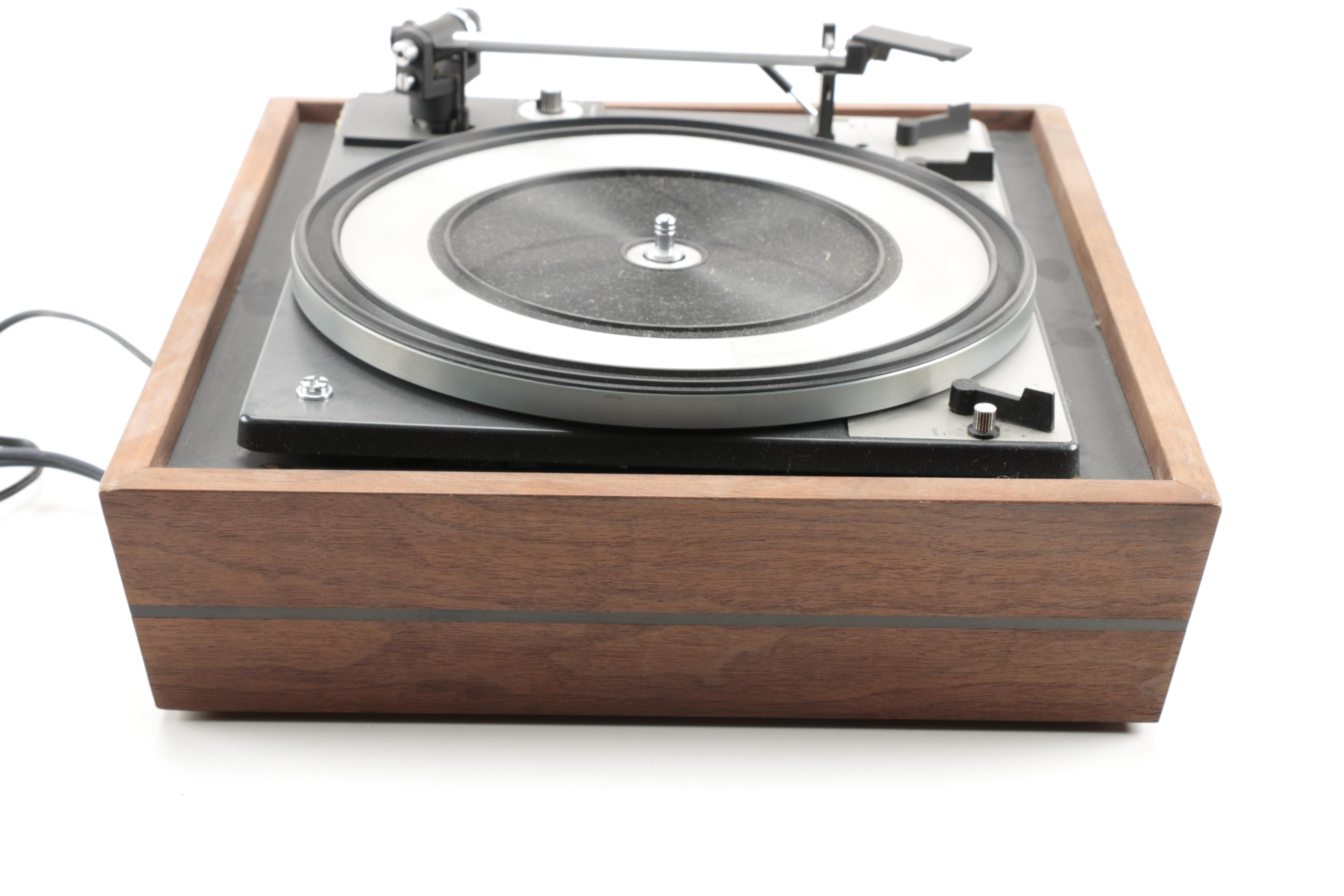 1970s United Audio 1209 Dual Turntable Record Player