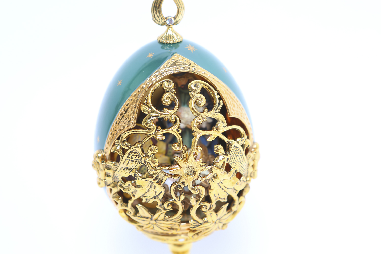 Franklin Mint House of Faberge "The Shepherd's Gift" Figurine