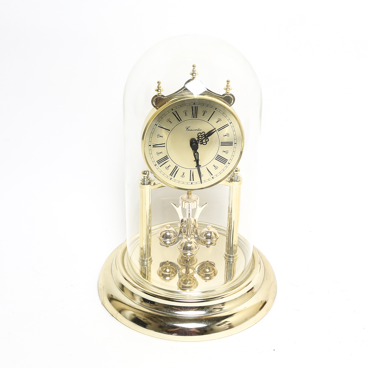 Concordia Glass Dome Anniversary Clock