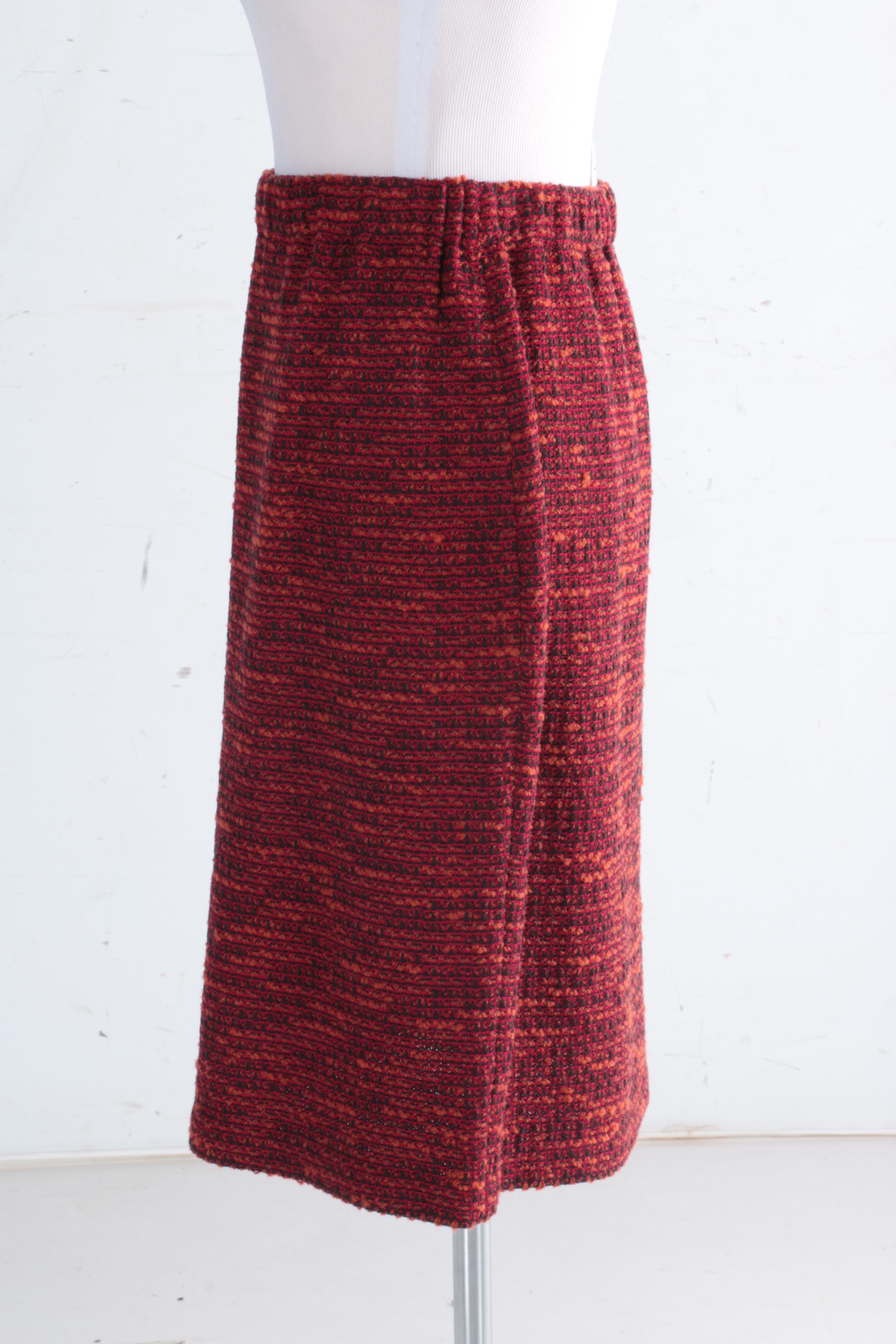 St. John Skirt Suit With Shell