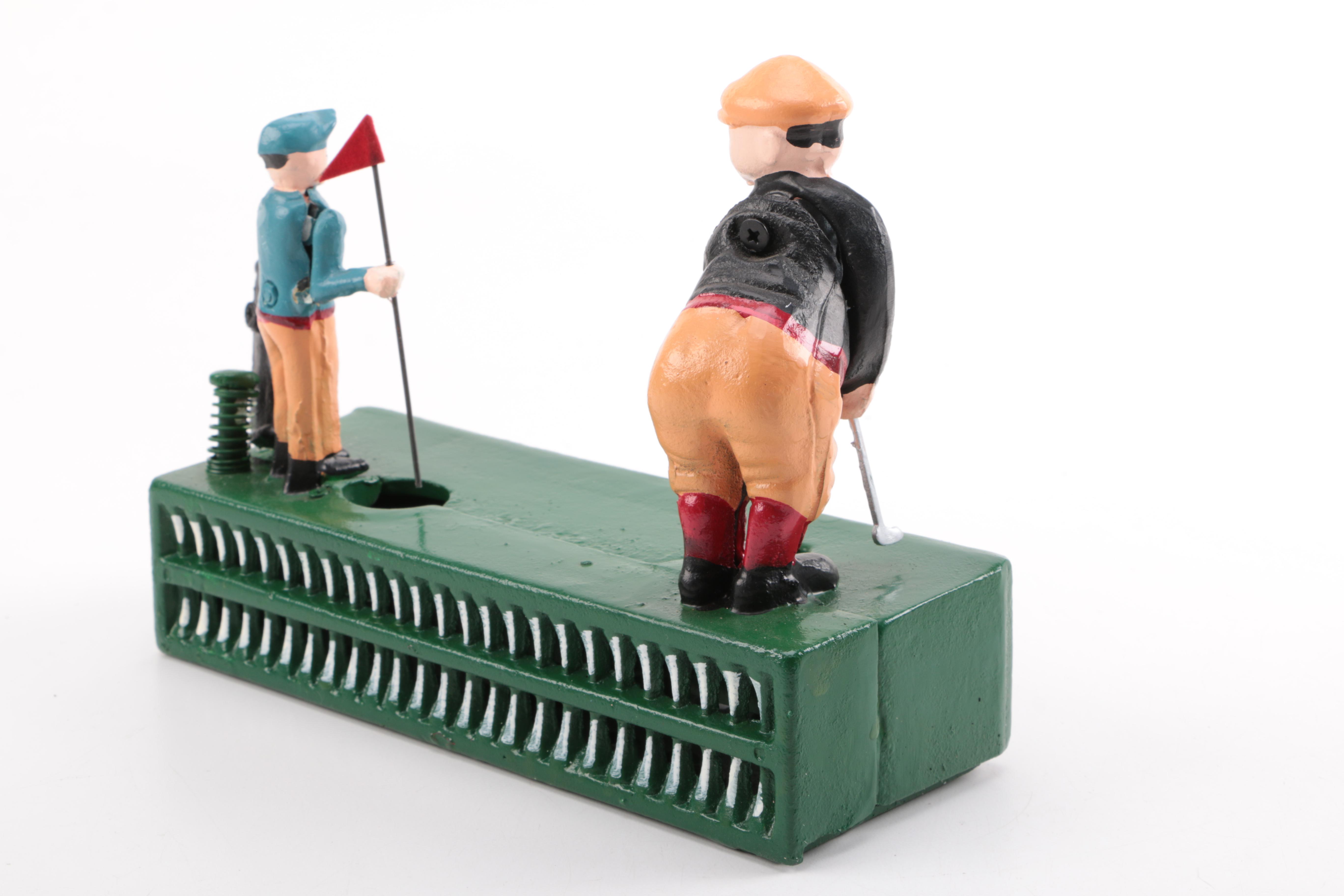 Heritage Mint "Birdie Putt" Cast Iron Bank