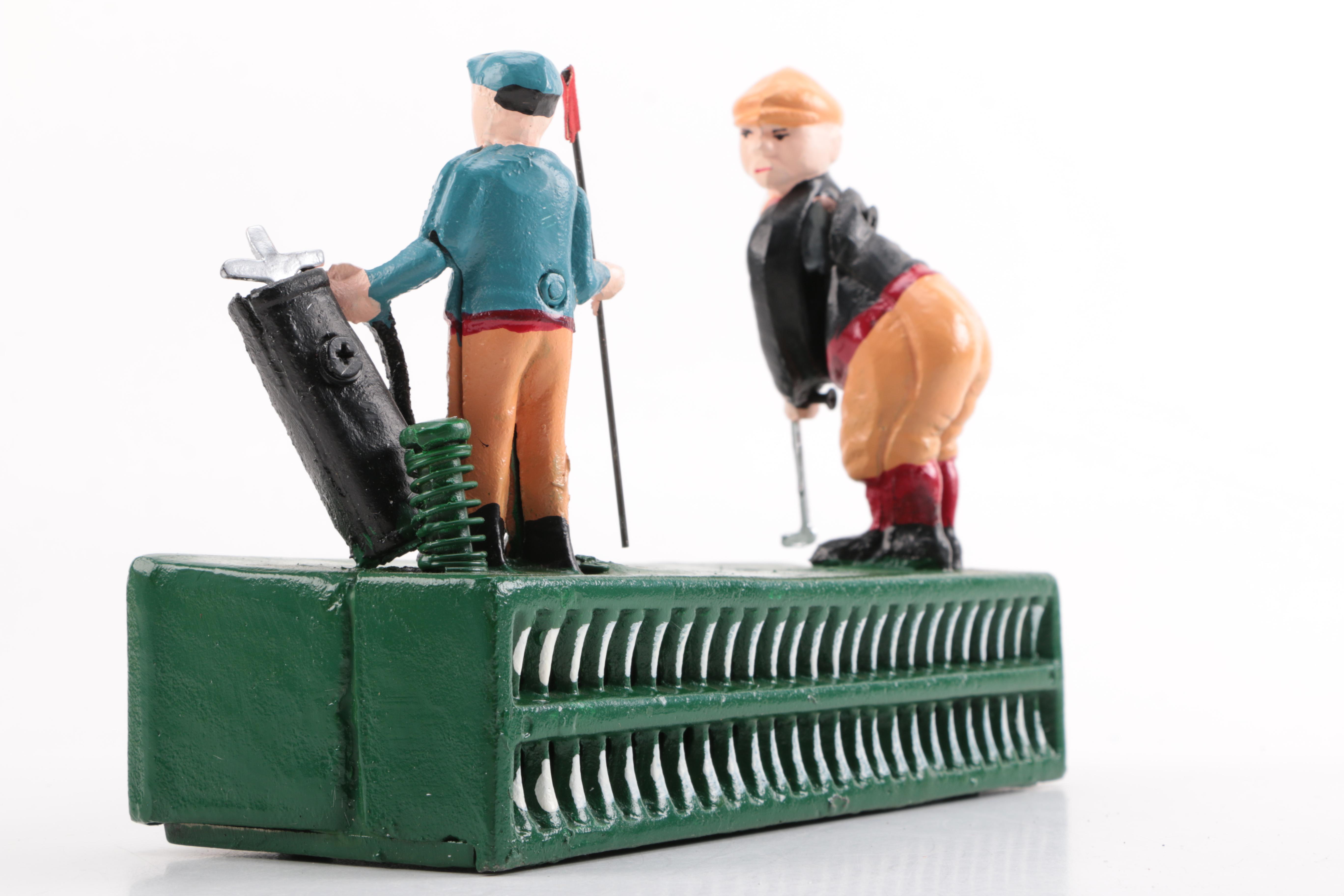 Heritage Mint "Birdie Putt" Cast Iron Bank