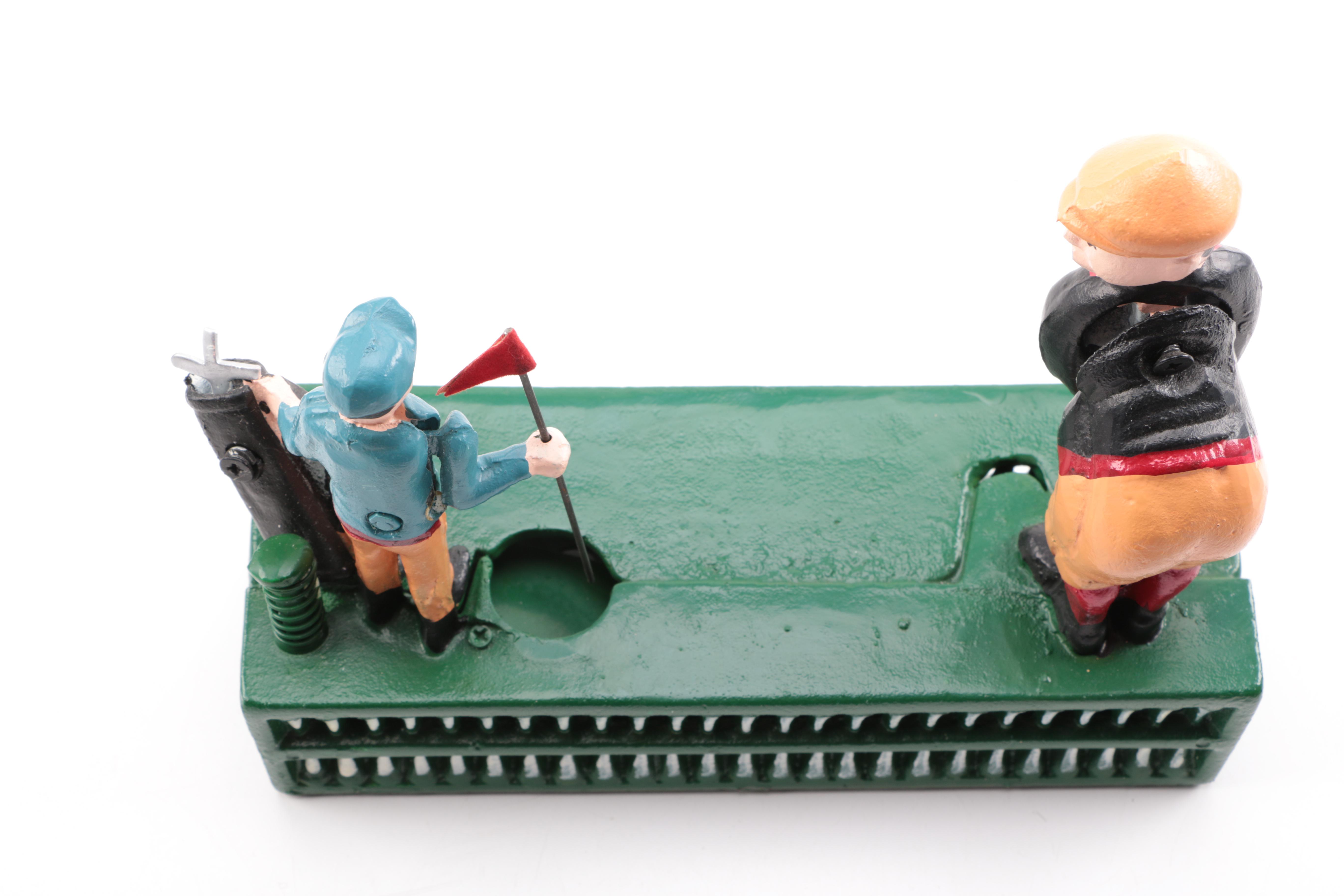 Heritage Mint "Birdie Putt" Cast Iron Bank