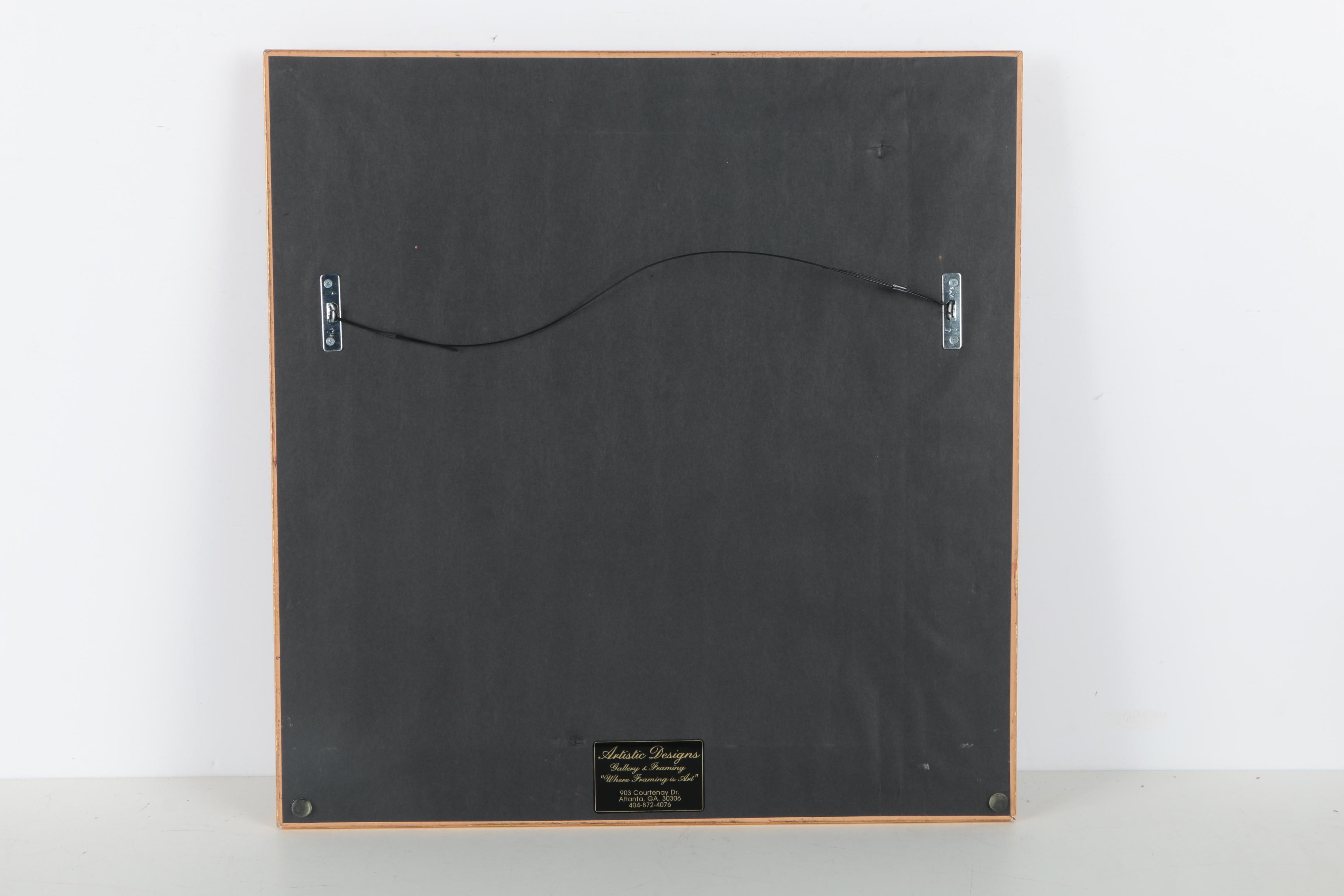 Paper and Fabric Collage