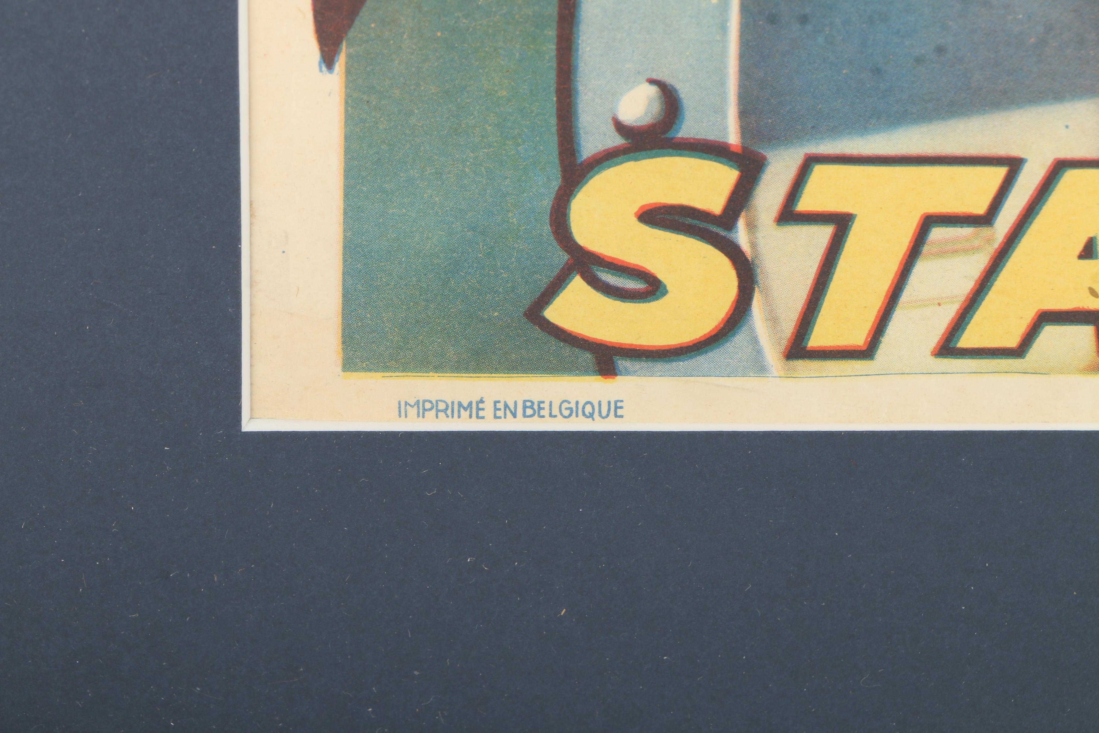 1940s Belgian Poster for "Crash Dive"/"Requin d'Acier"/"Stalen Haaien"