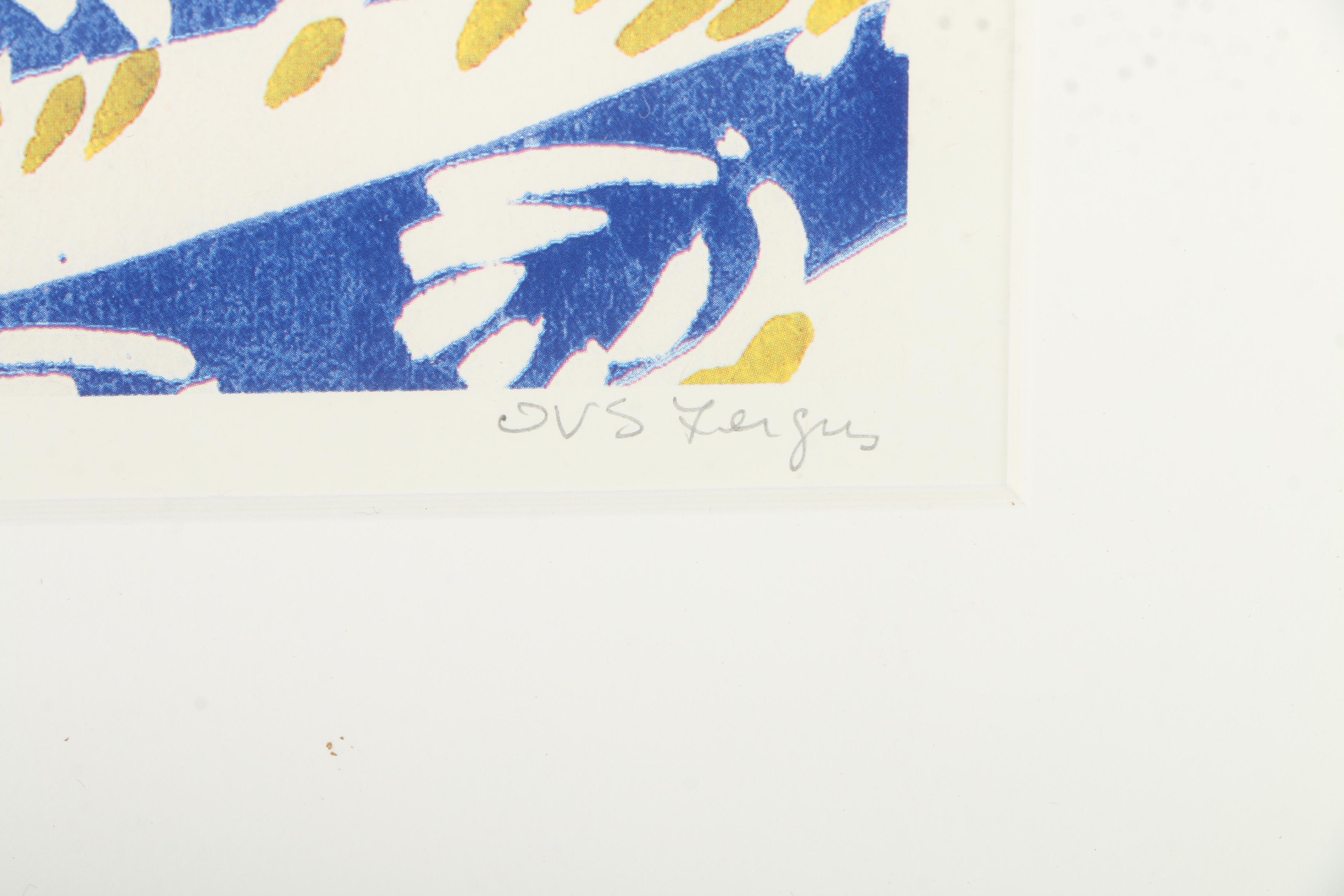 Limited Edition Offset Lithograph after Virginia Fergus "Southern Seat II"