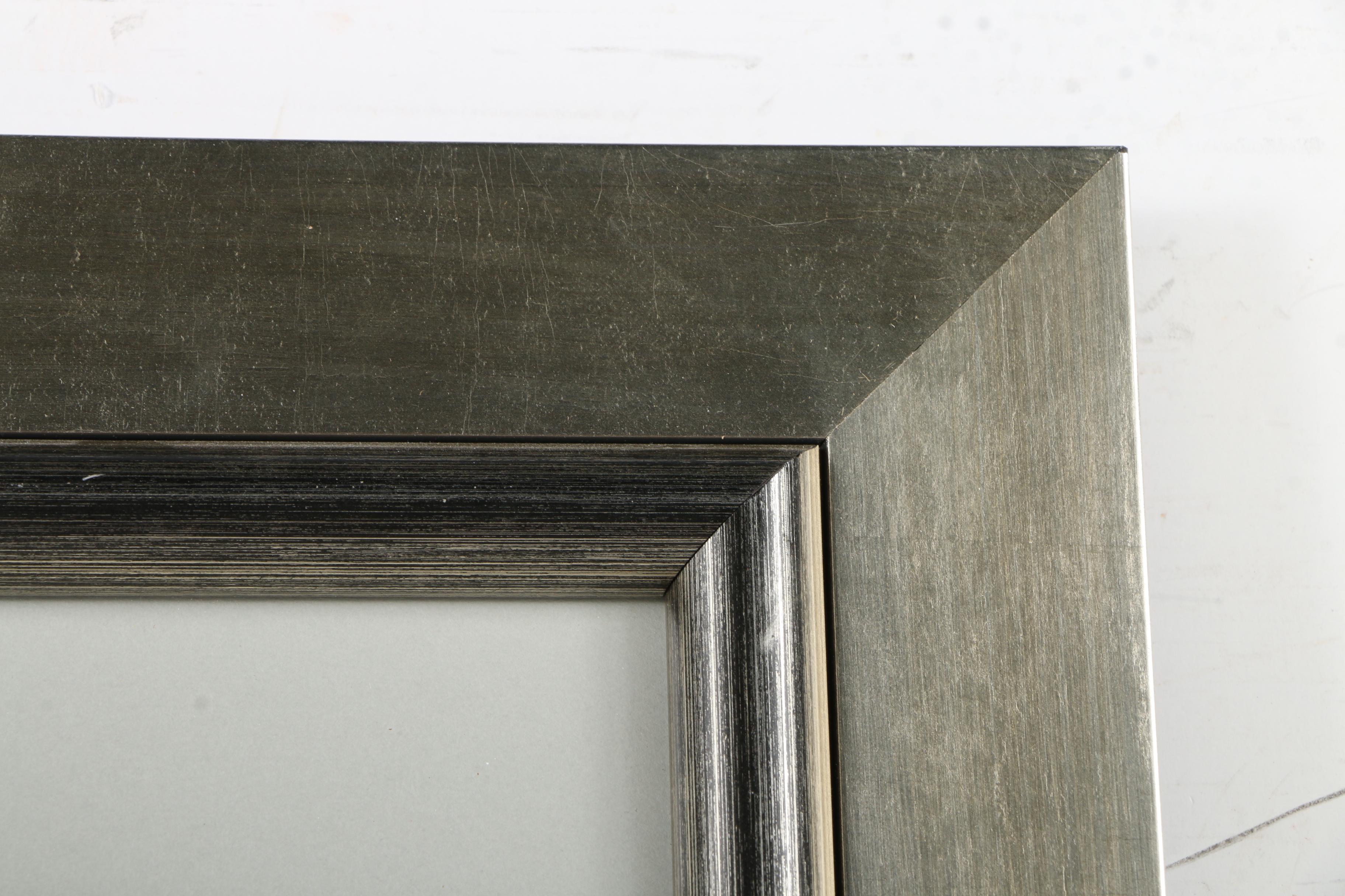 Framed Black and White Photographic Print of Actress Anne Baxter