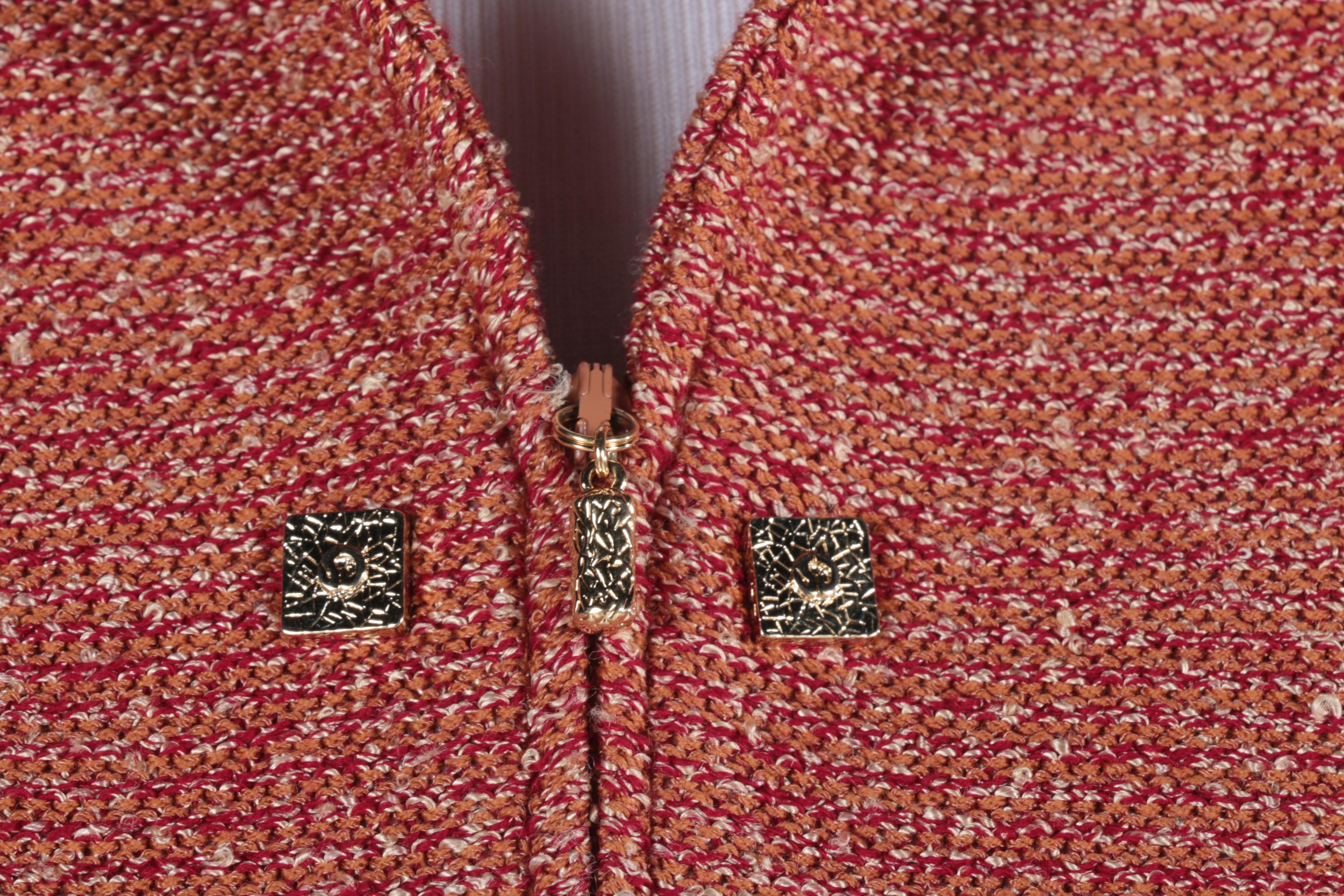 St John Collection by Marie Gray Skirt Suit and Black Top and Jacket