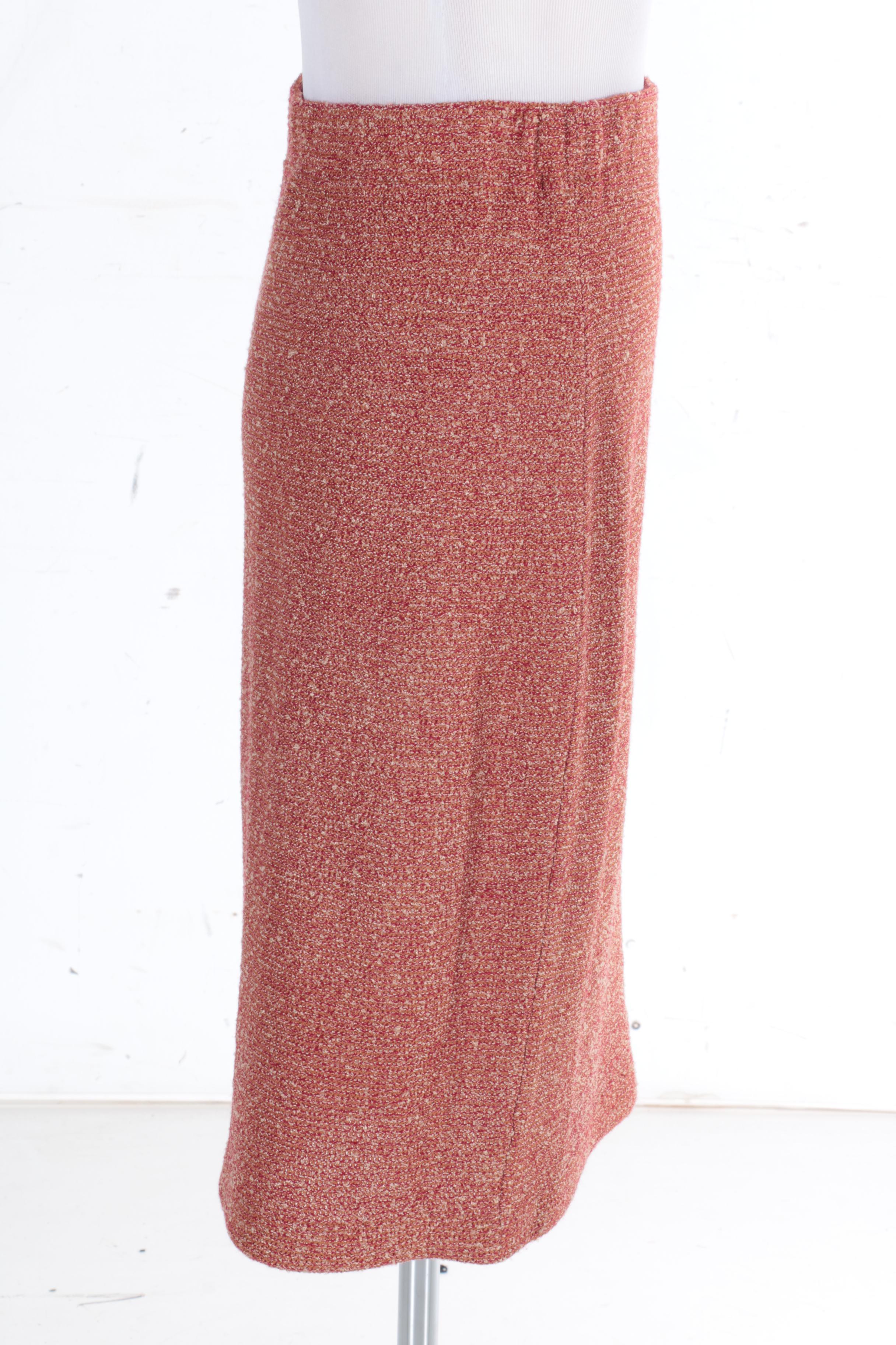 St John Collection by Marie Gray Skirt Suit and Black Top and Jacket