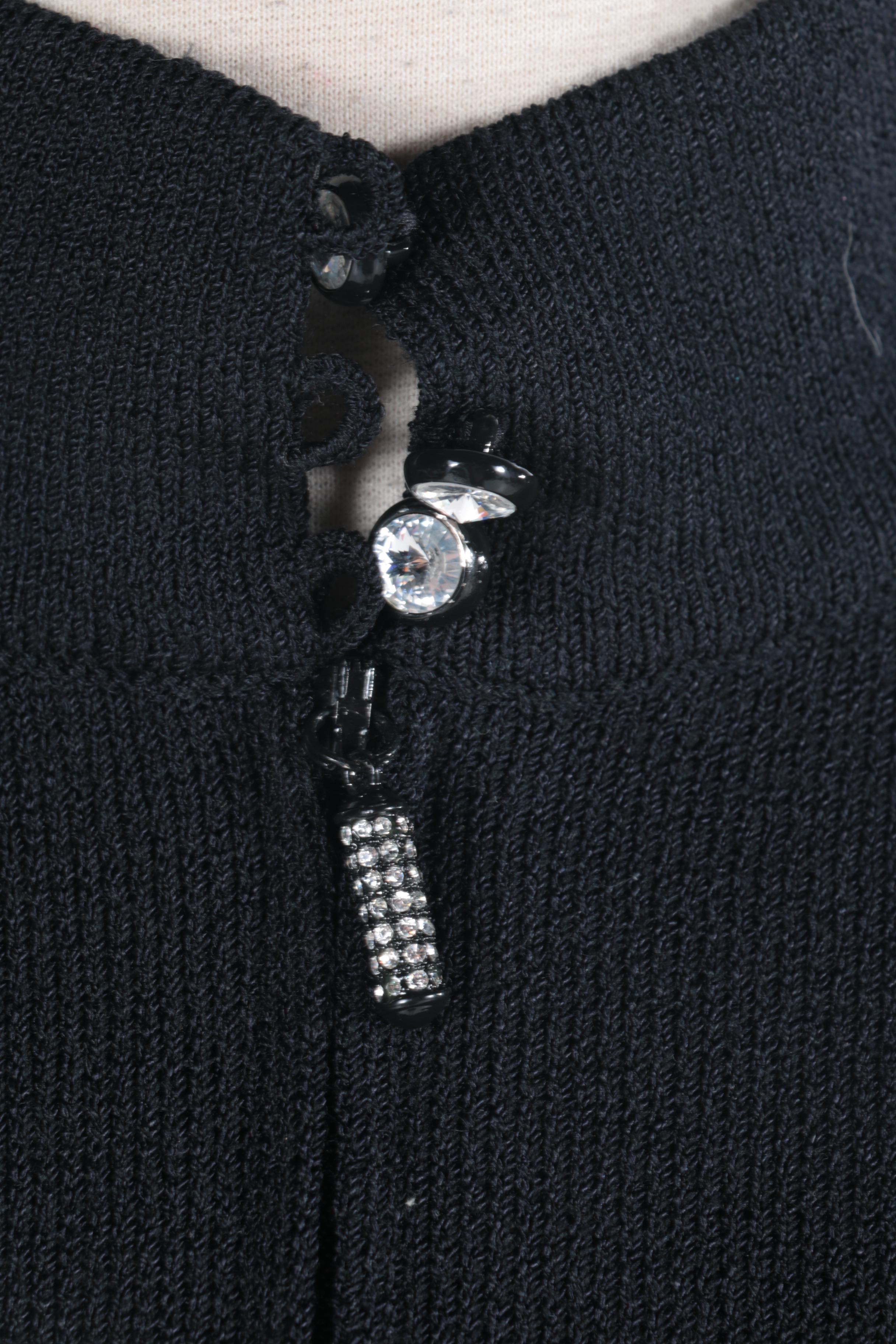 St John Collection by Marie Gray Skirt Suit and Black Top and Jacket