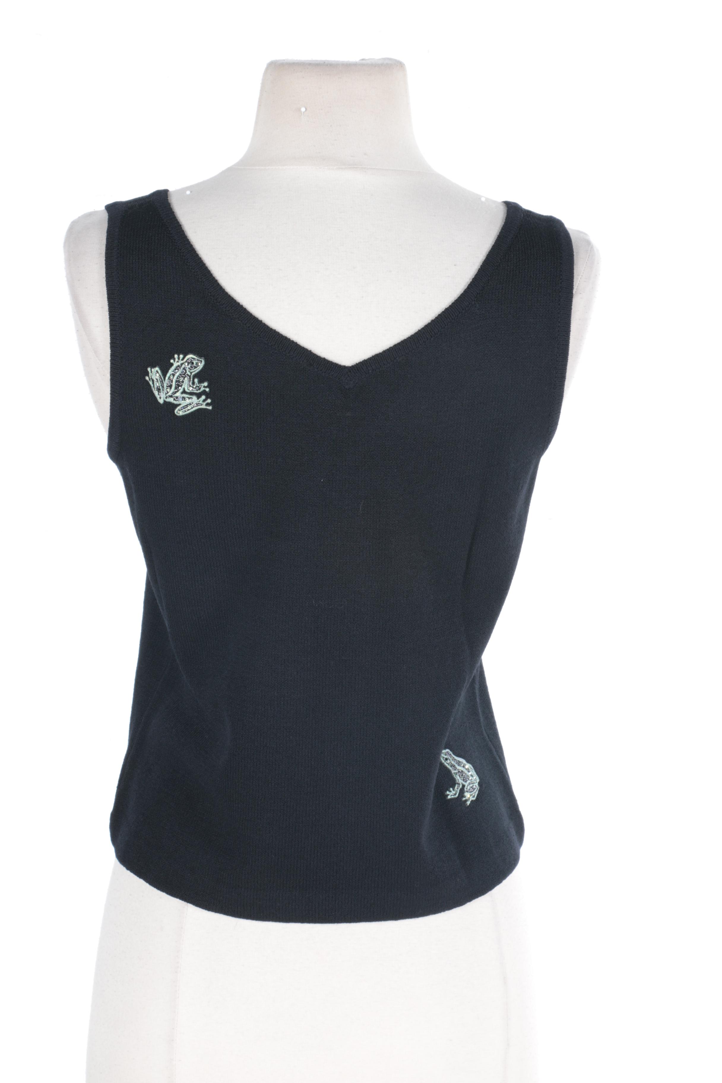 St John Collection by Marie Gray Skirt Suit and Black Top and Jacket