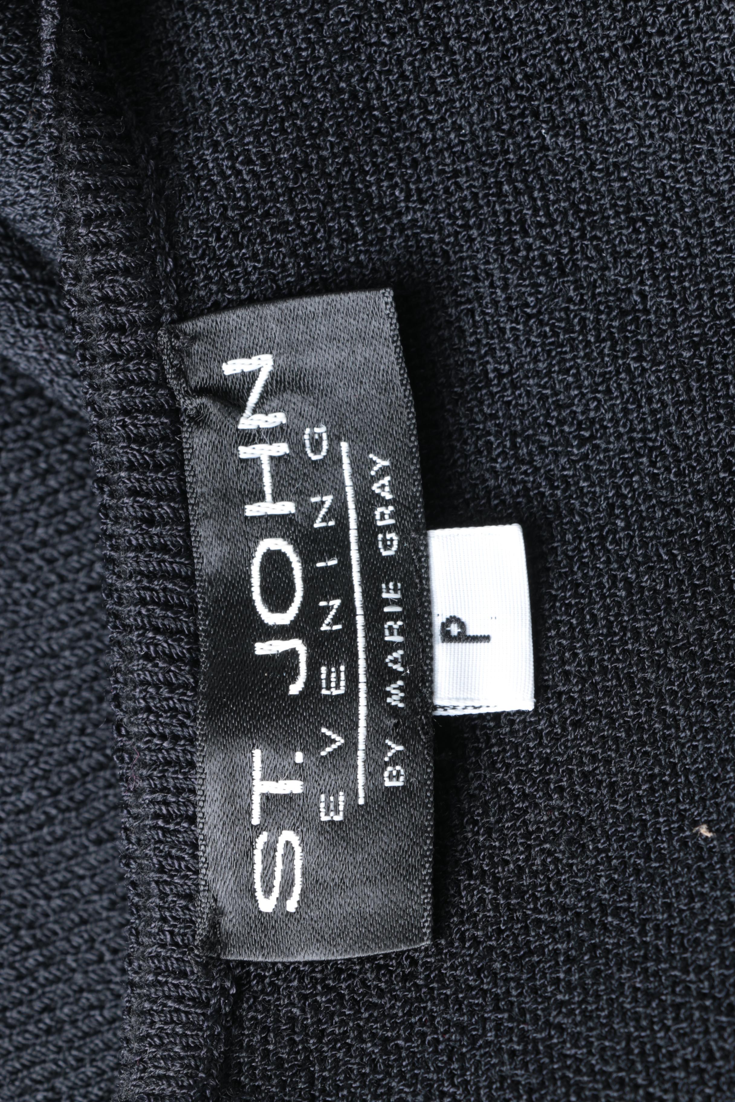 St John Collection by Marie Gray Skirt Suit and Black Top and Jacket