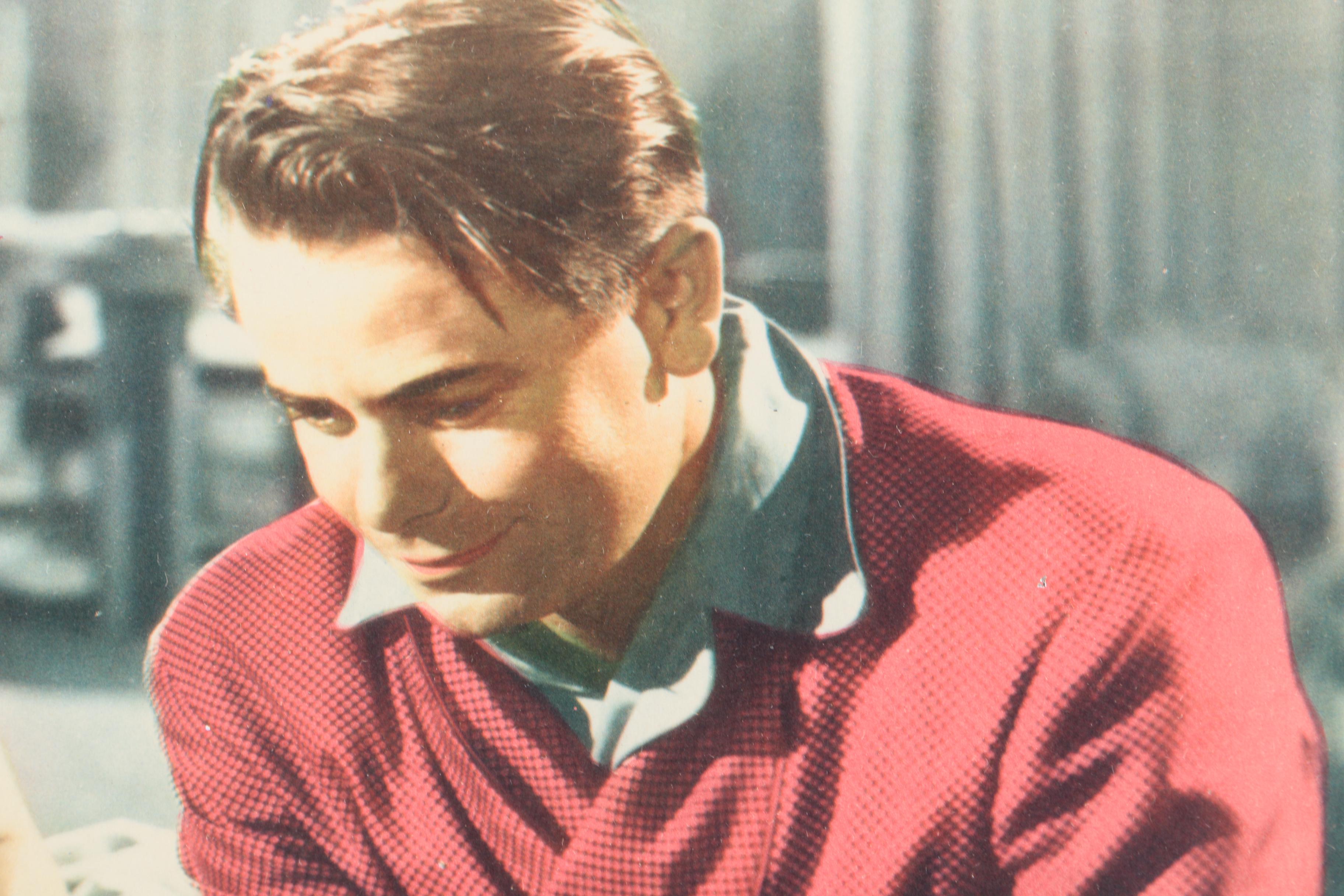 Framed 1951 Lobby Card for "Follow the Sun"