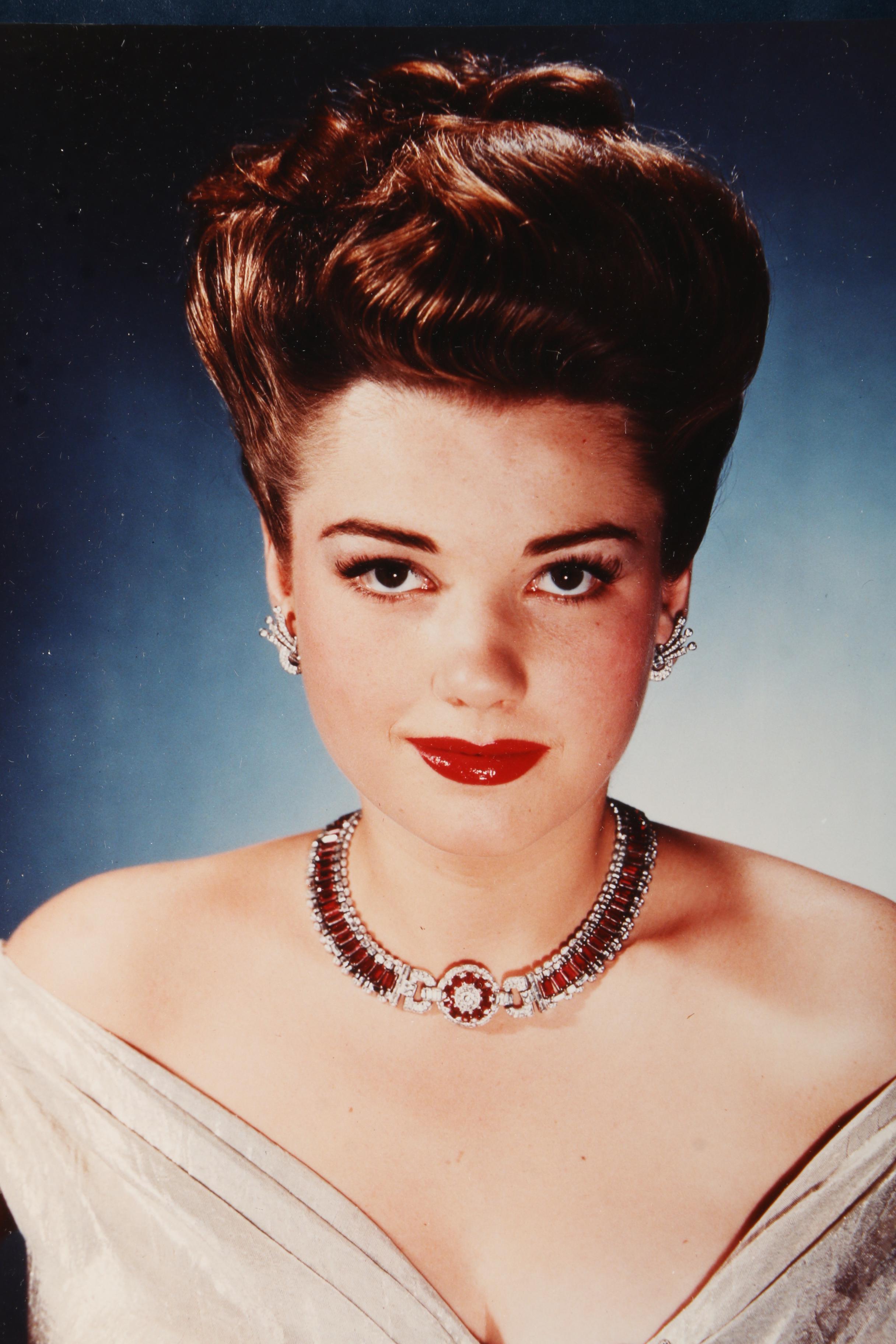 Headshot Photograph of Anne Baxter