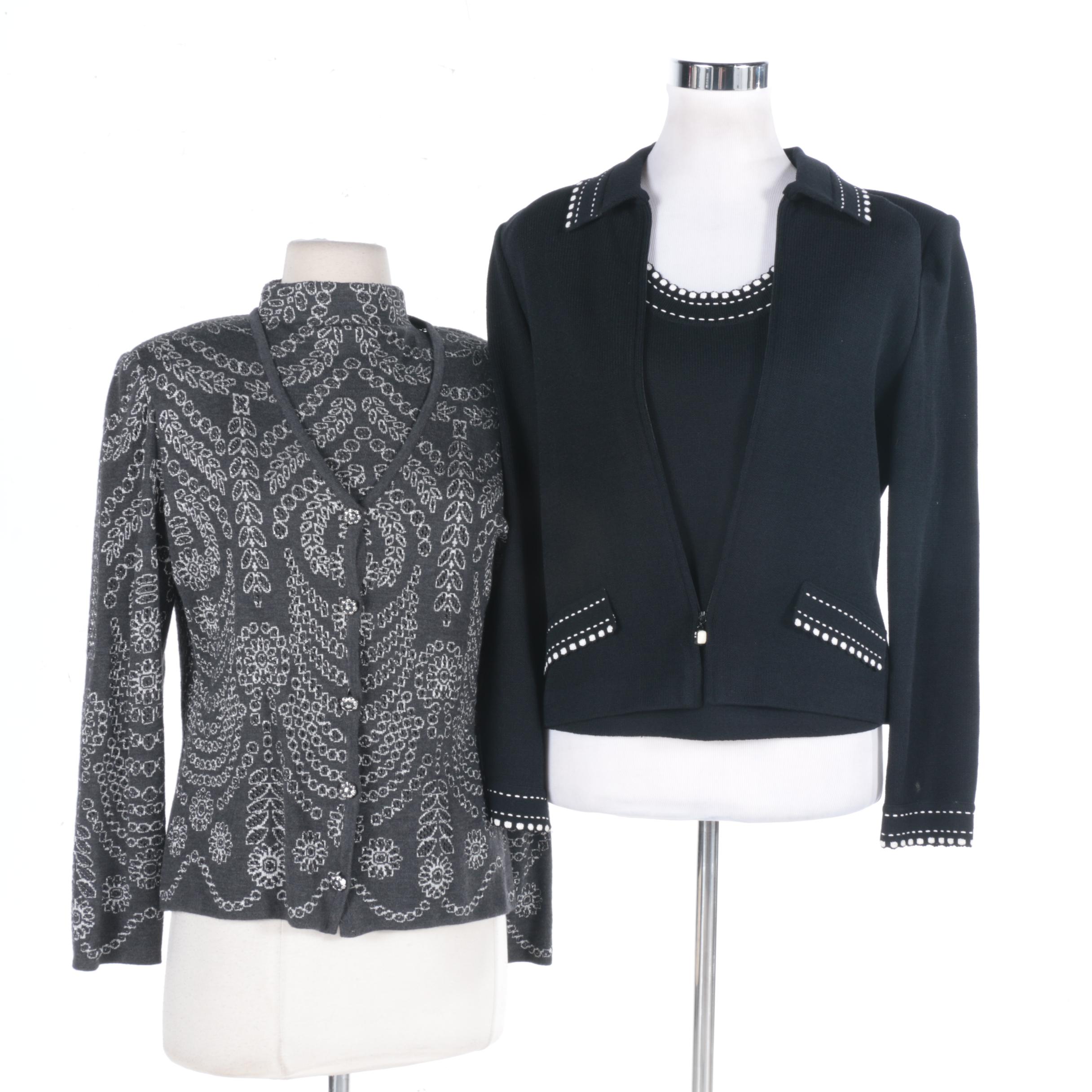 St. John Top and Jacket Sets