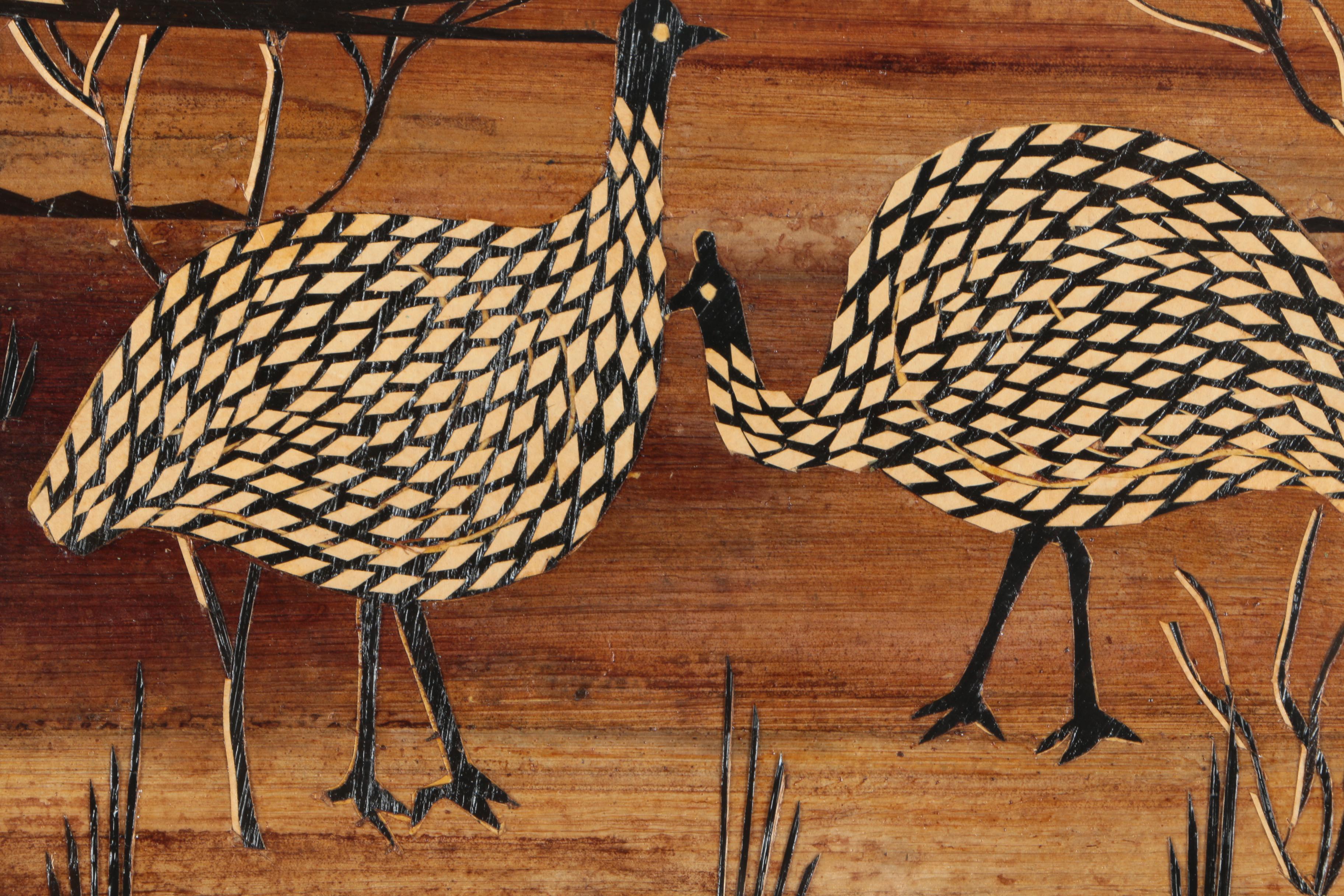 Marquetry Pictures of African Animals