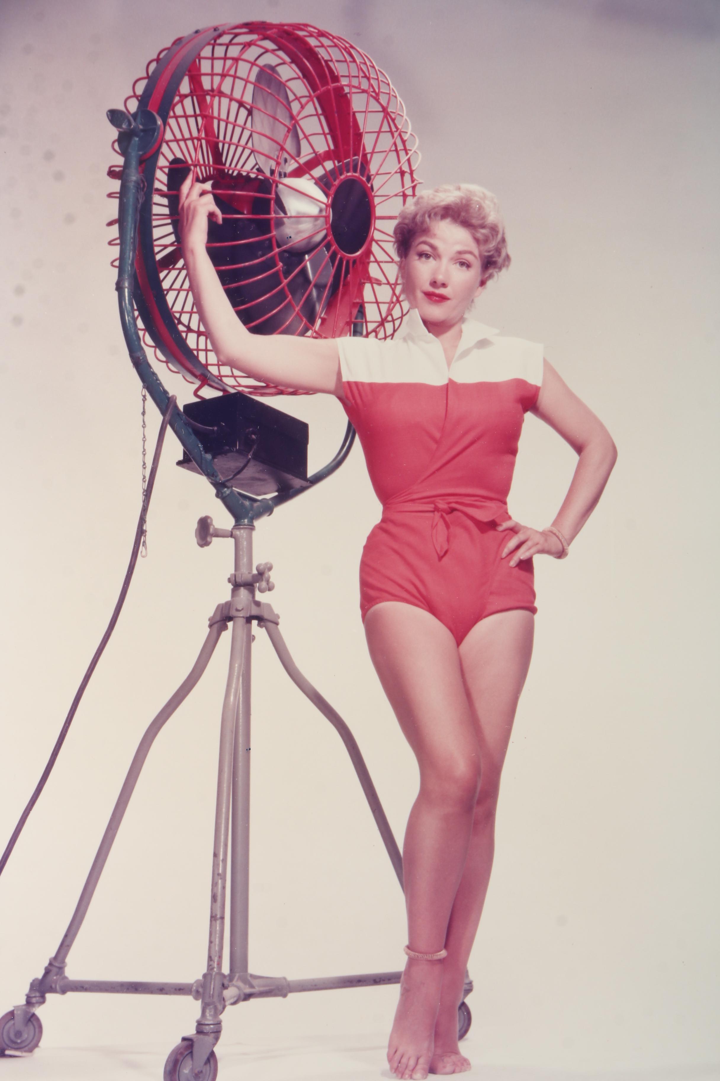 Pin Up Style Photograph of Actress Anne Baxter