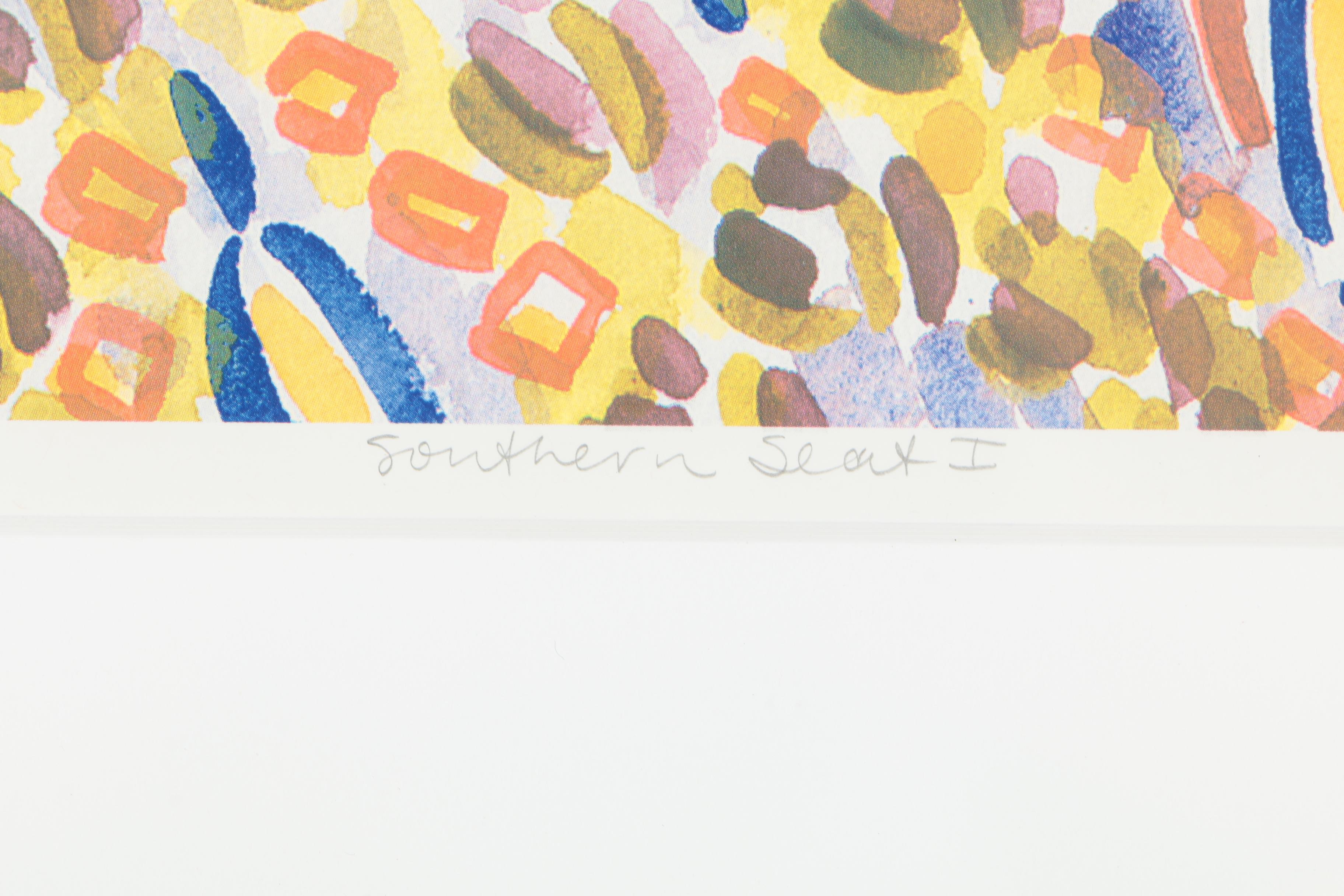 Virginia Fergus Limited Edition Offset Lithograph "Southern Seat I"