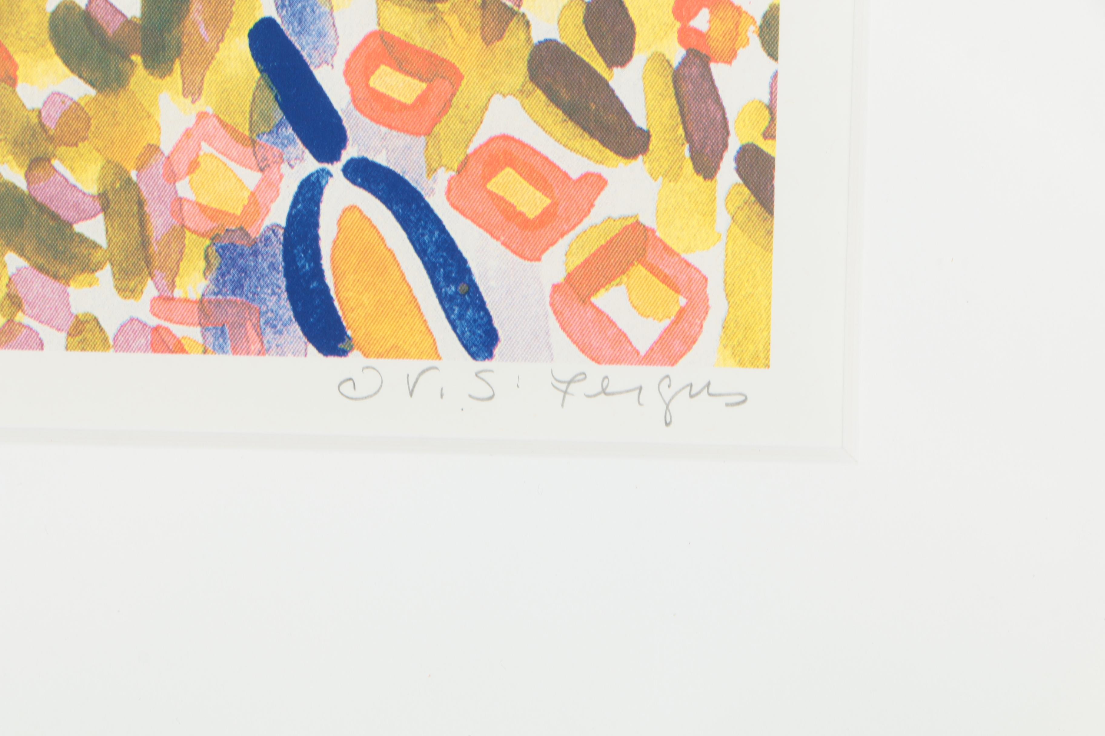 Virginia Fergus Limited Edition Offset Lithograph "Southern Seat I"