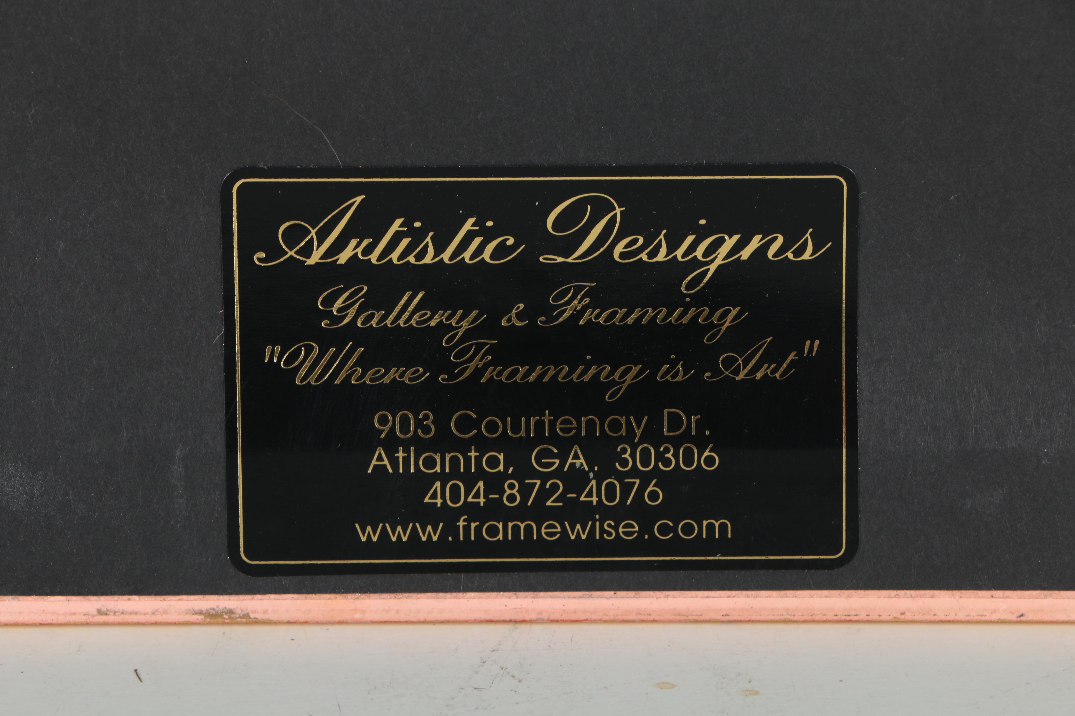 Virginia Fergus Limited Edition Offset Lithograph "Southern Seat I"