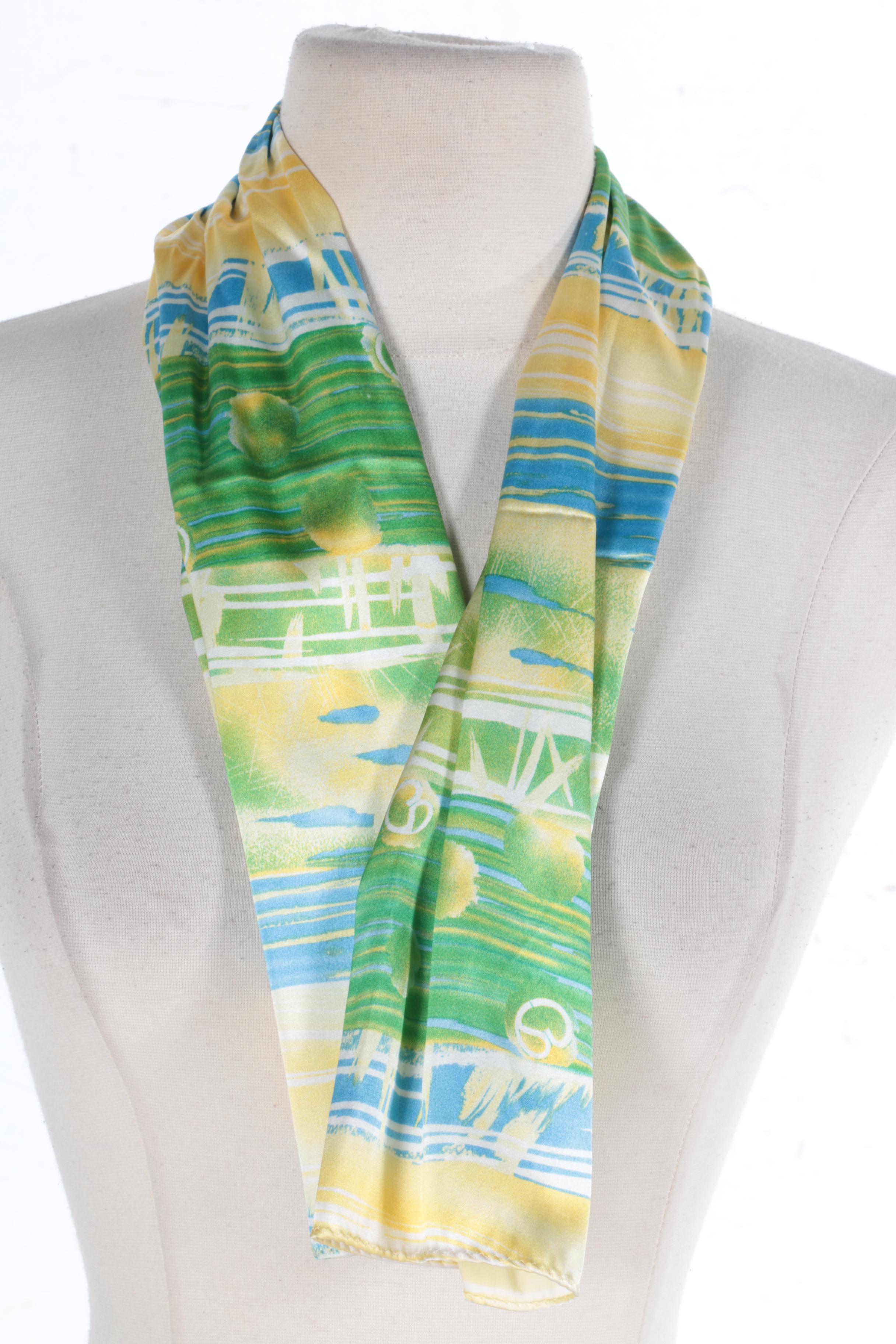 St. John Collection Skirt Suit Including Scarf