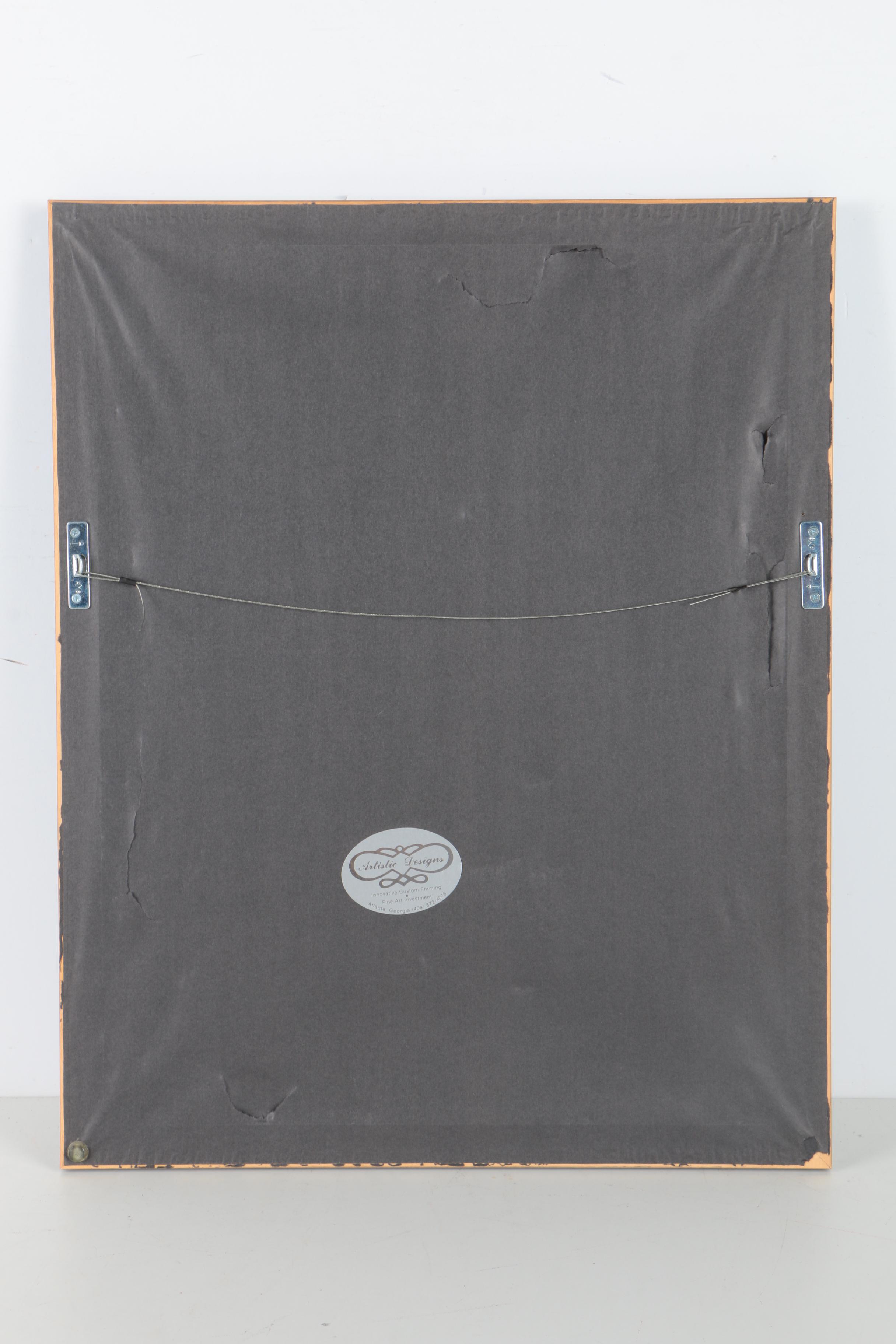 Watercolor on Paper of the Acropolis of Athens