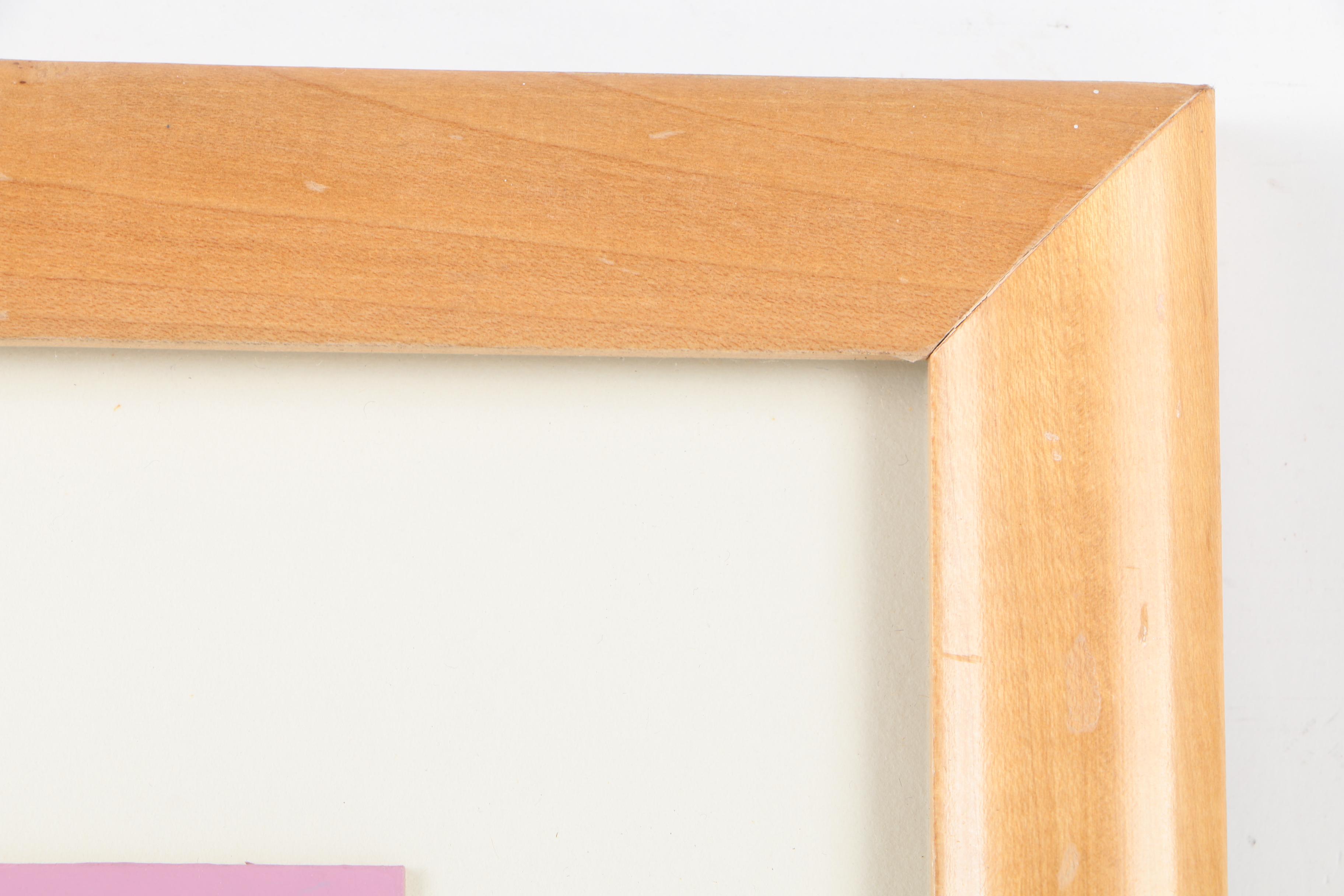 Jim N. Hill Painting Gouache on Paperboard "Cashier"