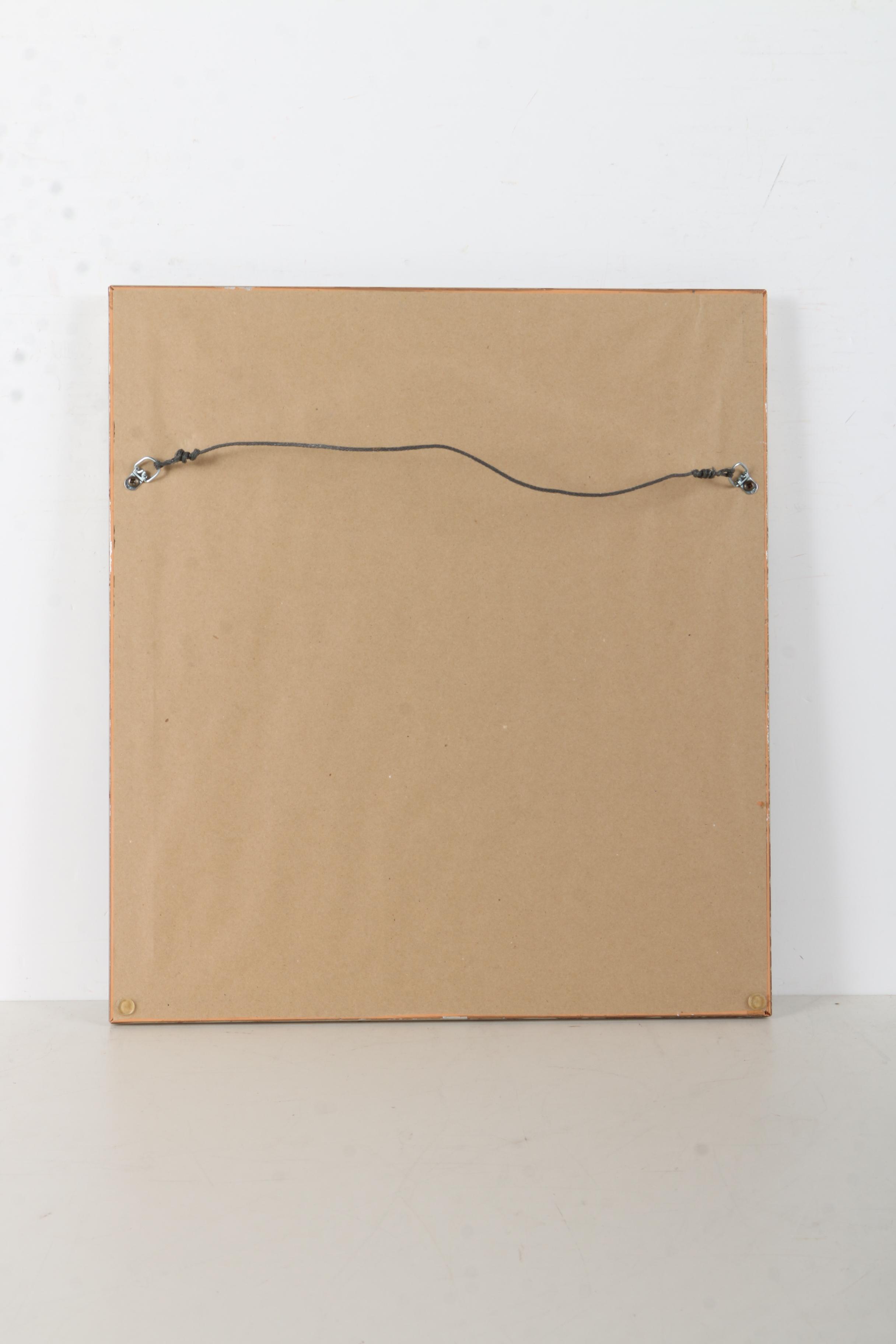 Framed Black and White Photographic Print of Actress Anne Baxter