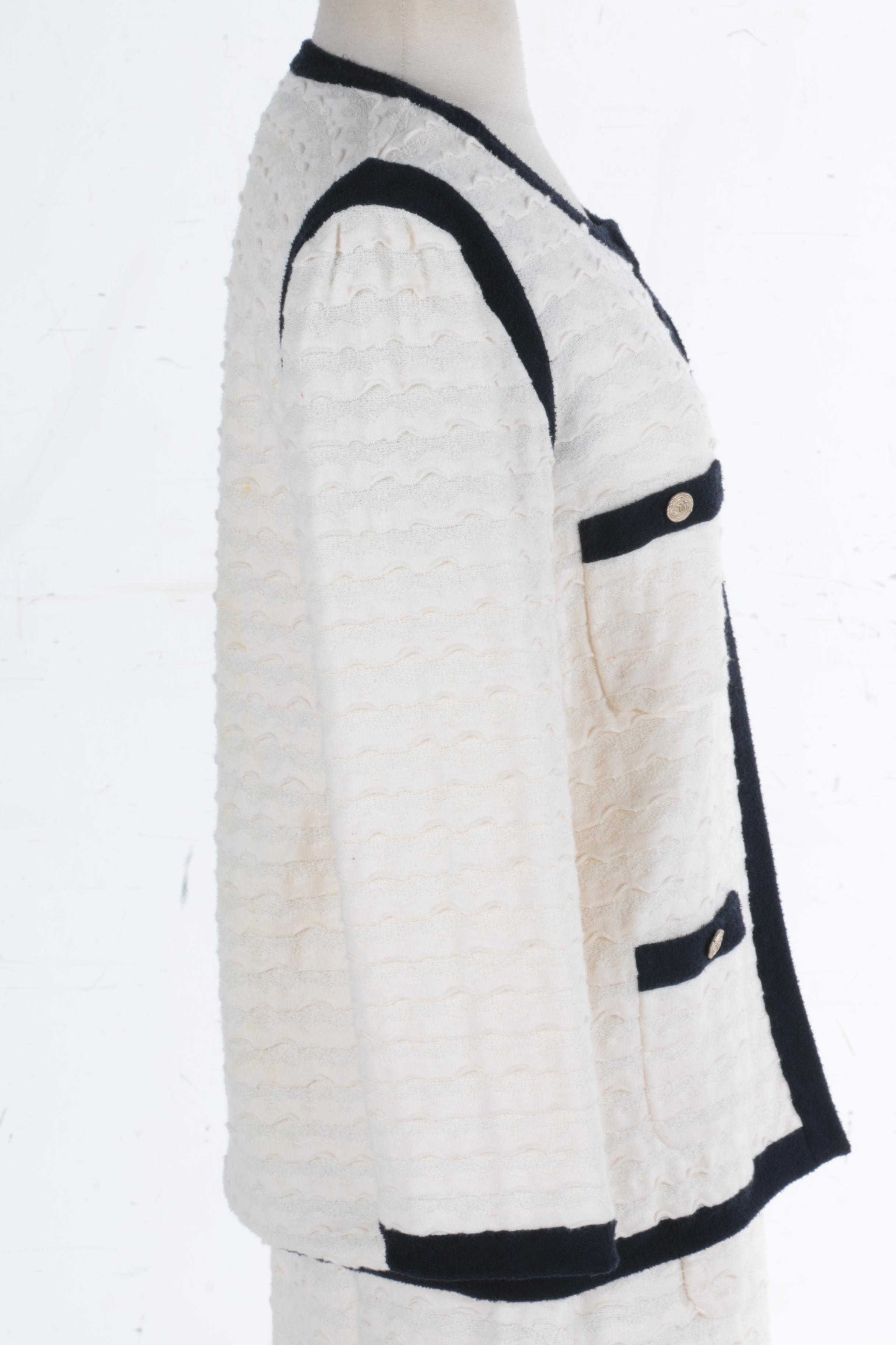 Chanel Dress and Cardigan Set