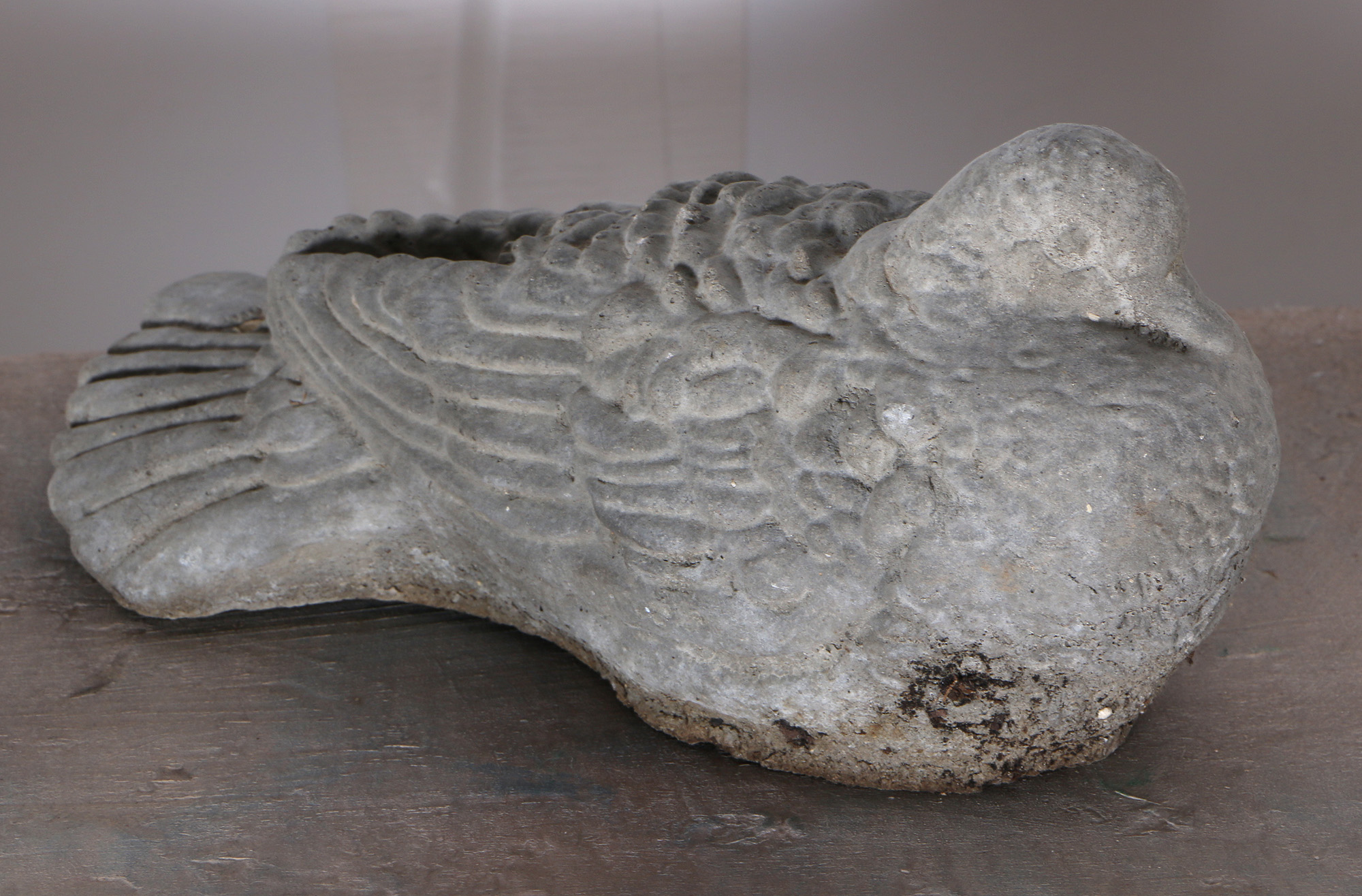 The Casey Collection "Lenox Window" and Cast Stone Planters