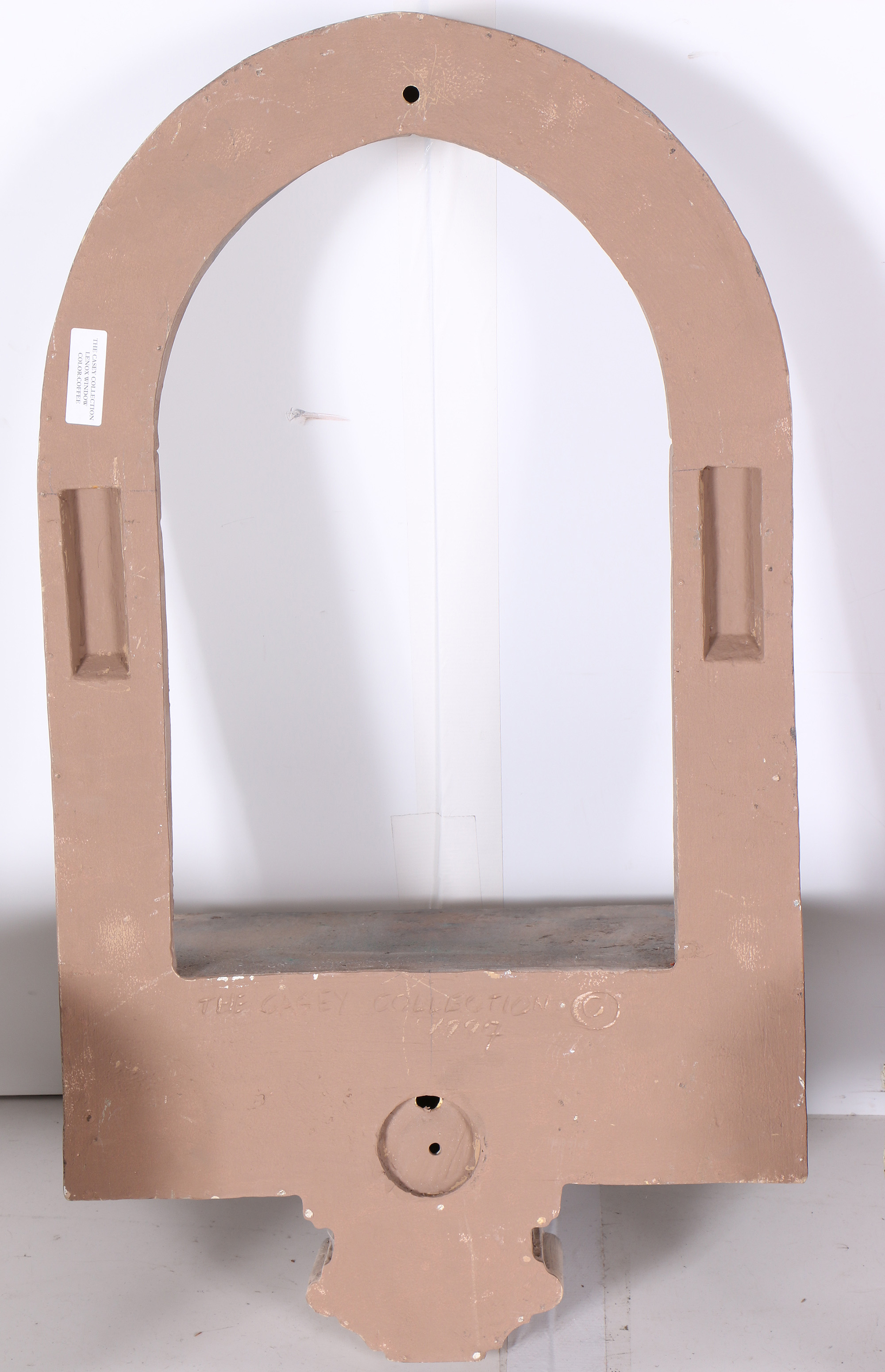 The Casey Collection "Lenox Window" and Cast Stone Planters