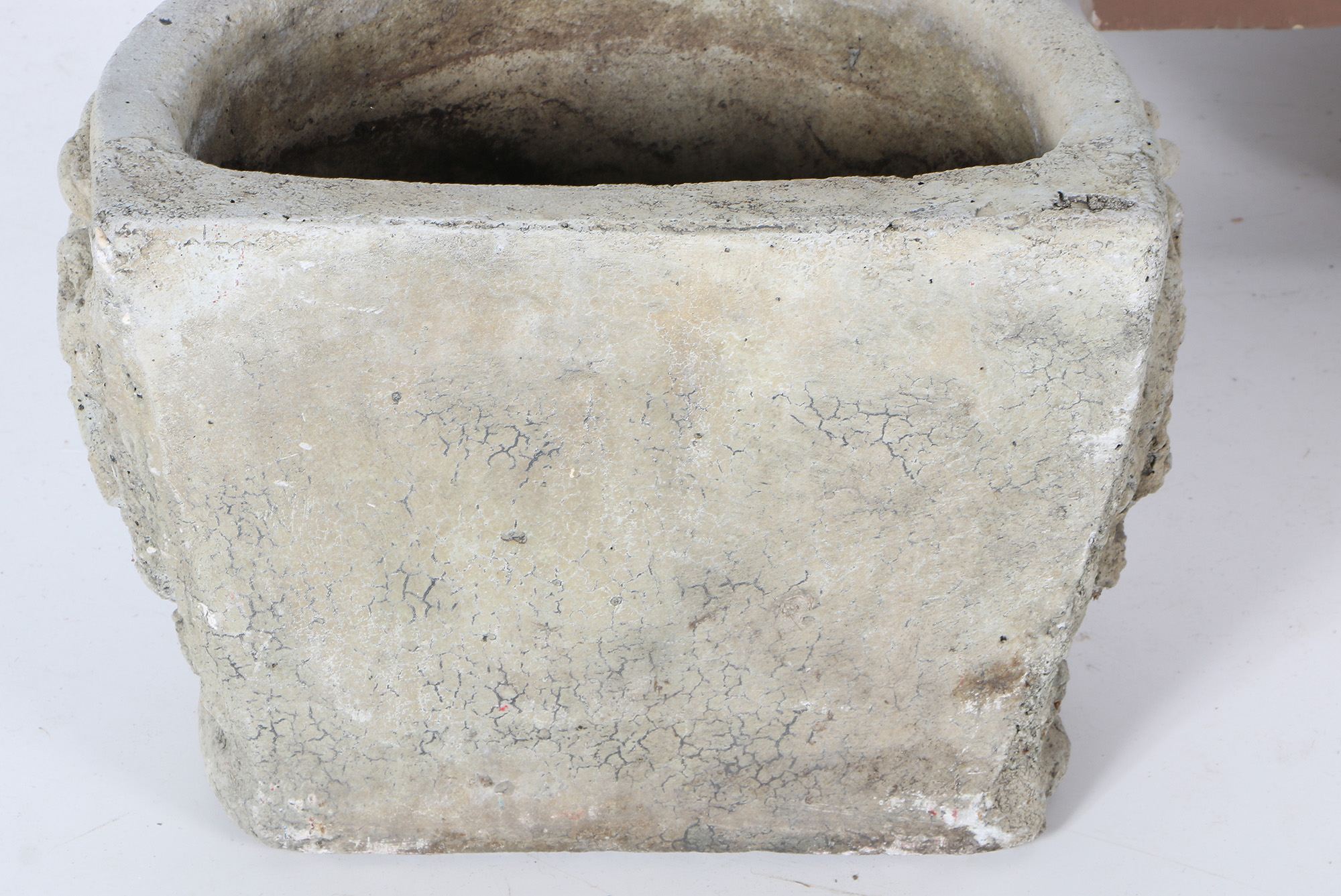 The Casey Collection "Lenox Window" and Cast Stone Planters