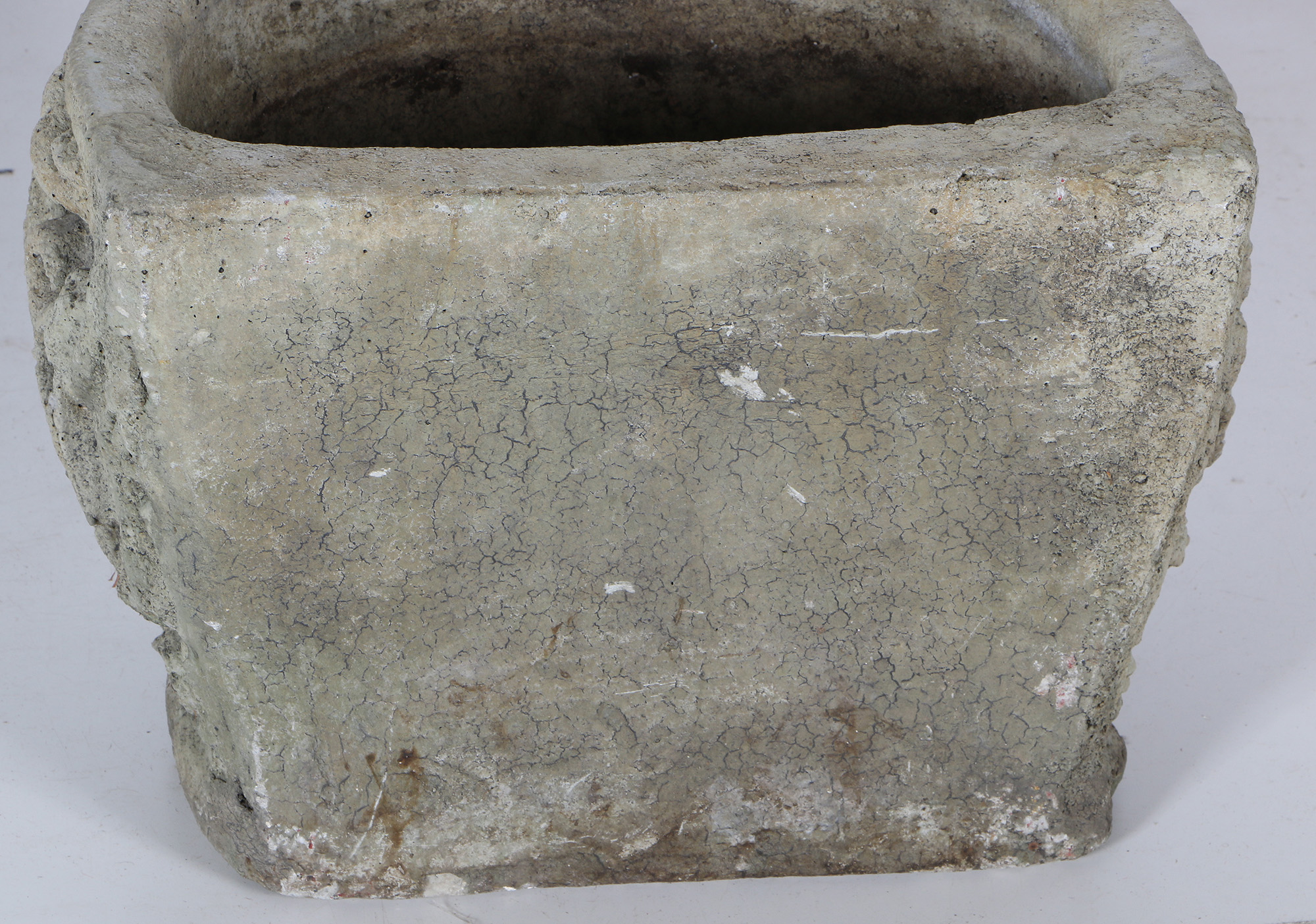 The Casey Collection "Lenox Window" and Cast Stone Planters