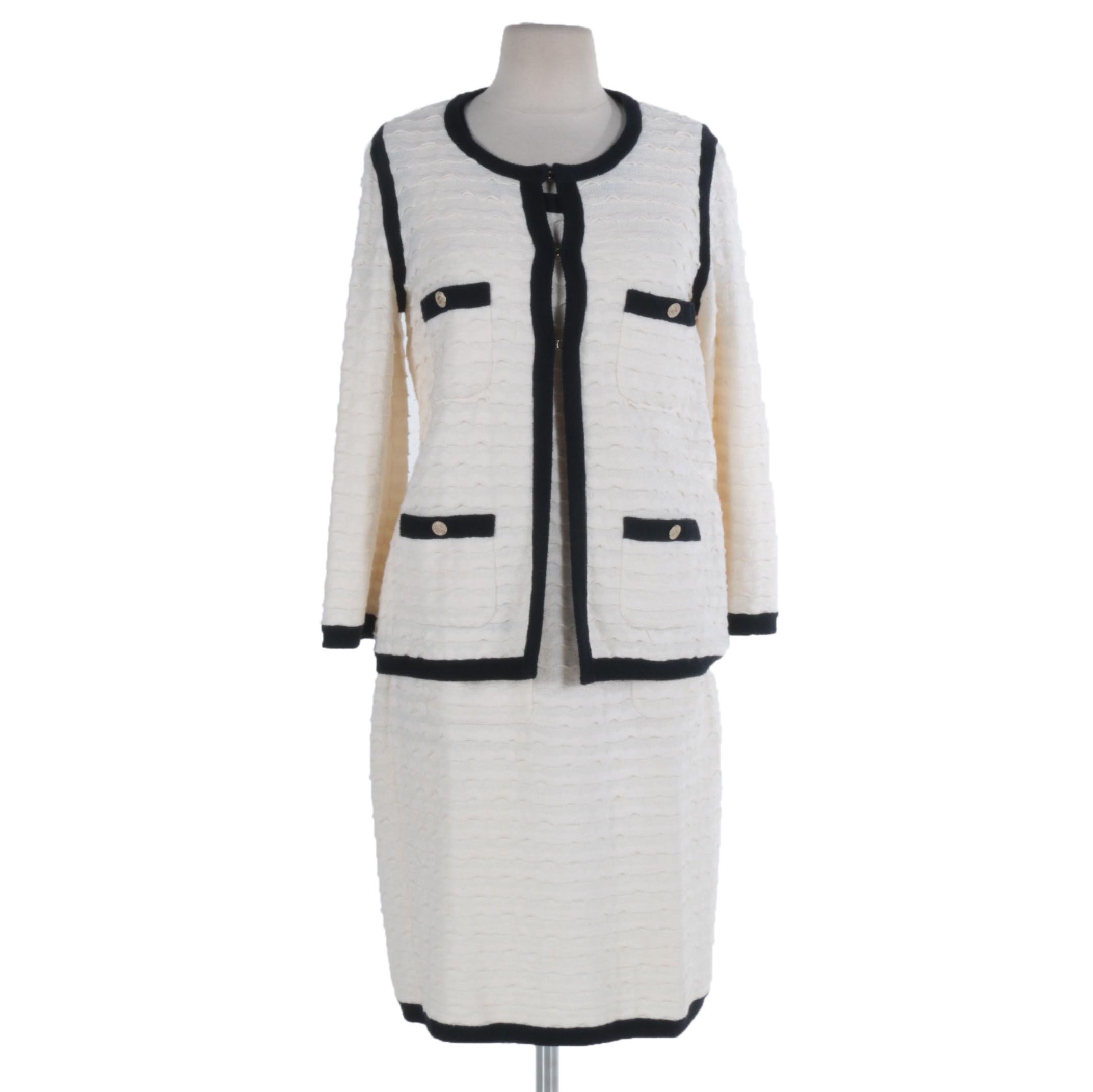 Chanel Dress and Cardigan Set