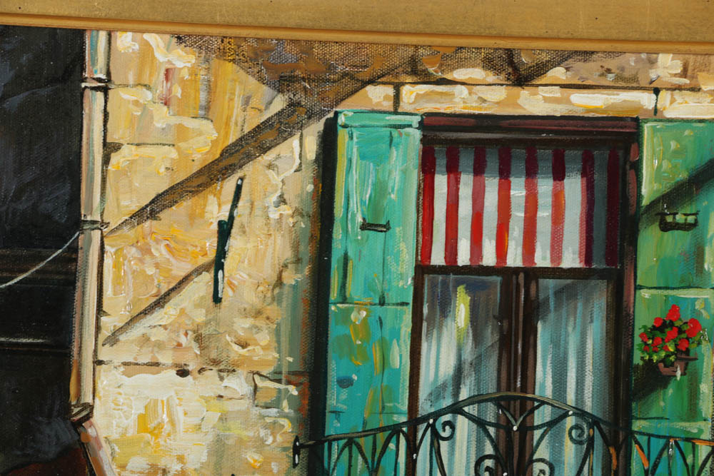 Yuri Dvornik Oil Painting on Canvas "Venice Afternoon"