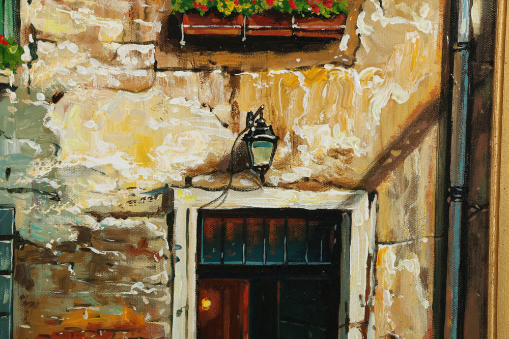 Yuri Dvornik Oil Painting on Canvas "Venice Afternoon"