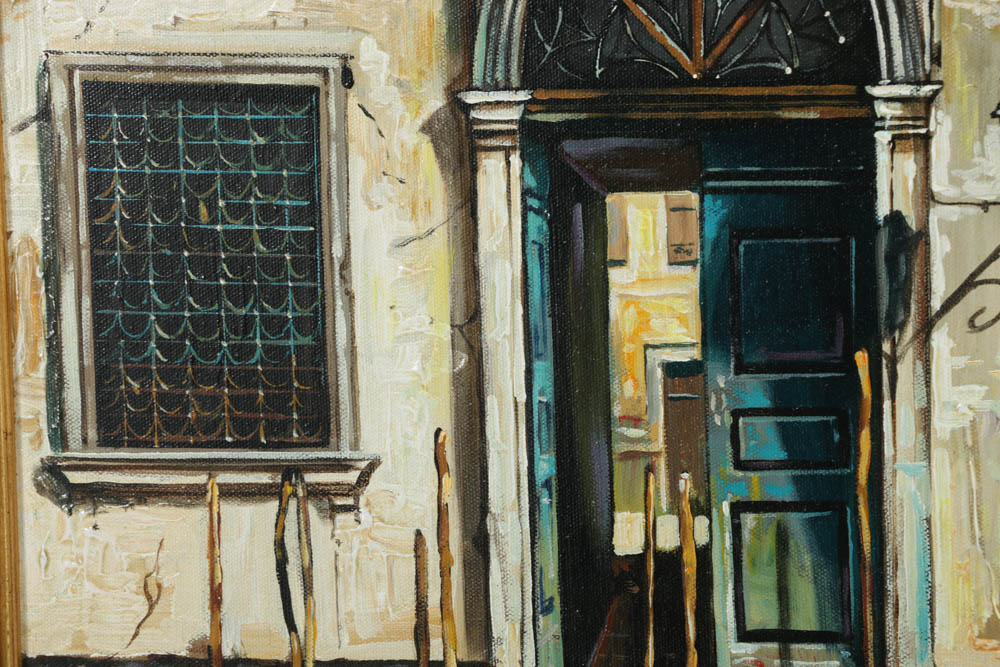Yuri Dvornik Oil Painting on Canvas "Venice Afternoon"