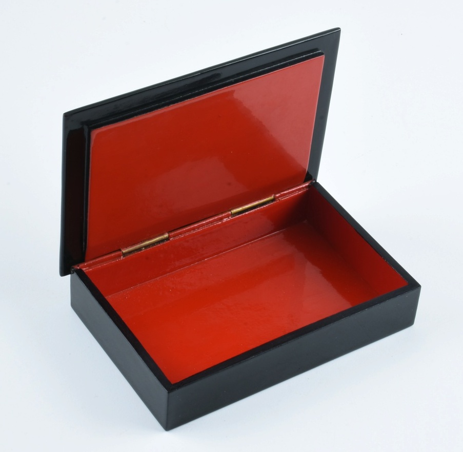 Late 20th Century Russian Palekh Lacquered Box of Jesus Christ