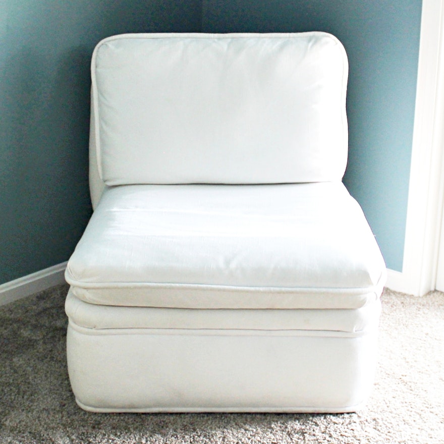 White Lounge Chair by Beachley Furniture Co.