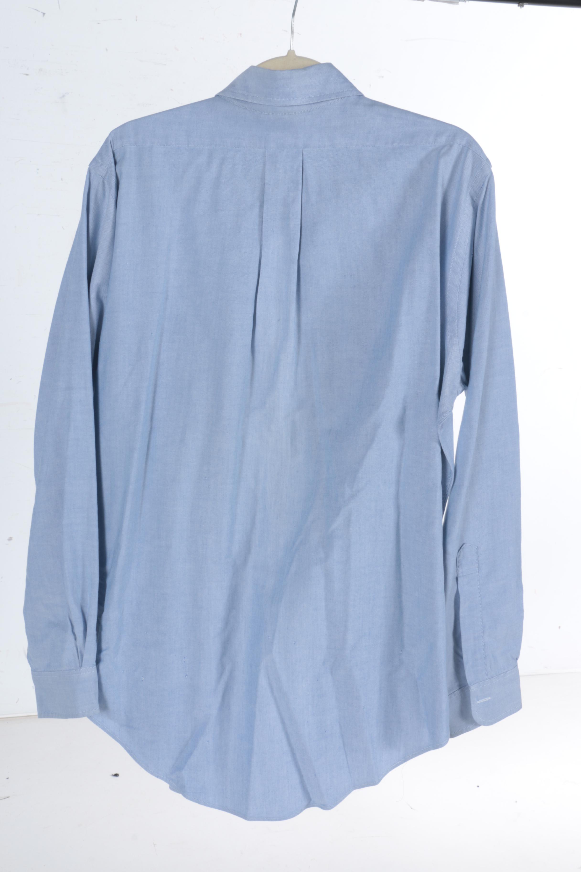 Men's Dress Shirts Including Brooks Brothers, Ralph Lauren